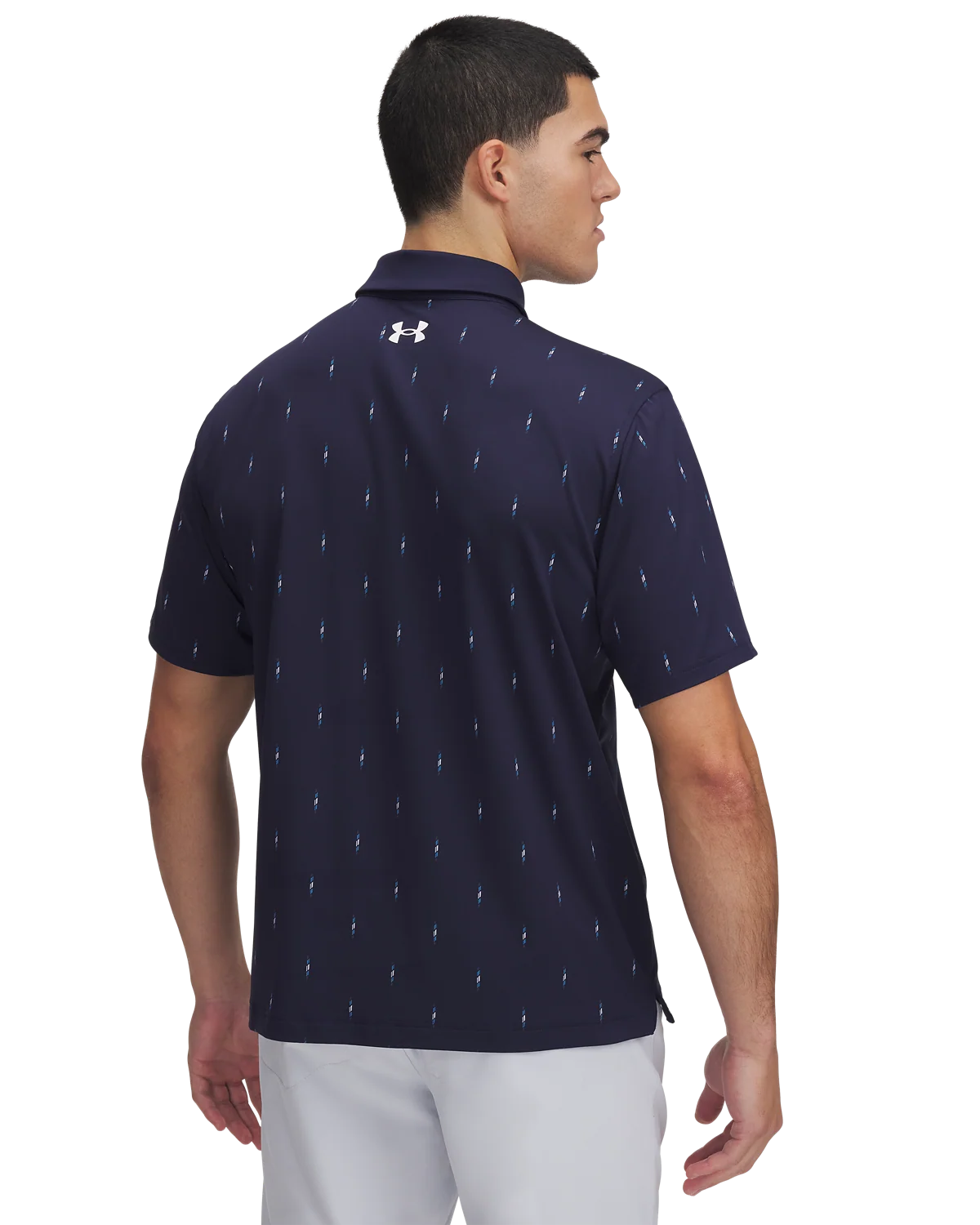 Men's UA Tee To Green Printed Polo - Image 2