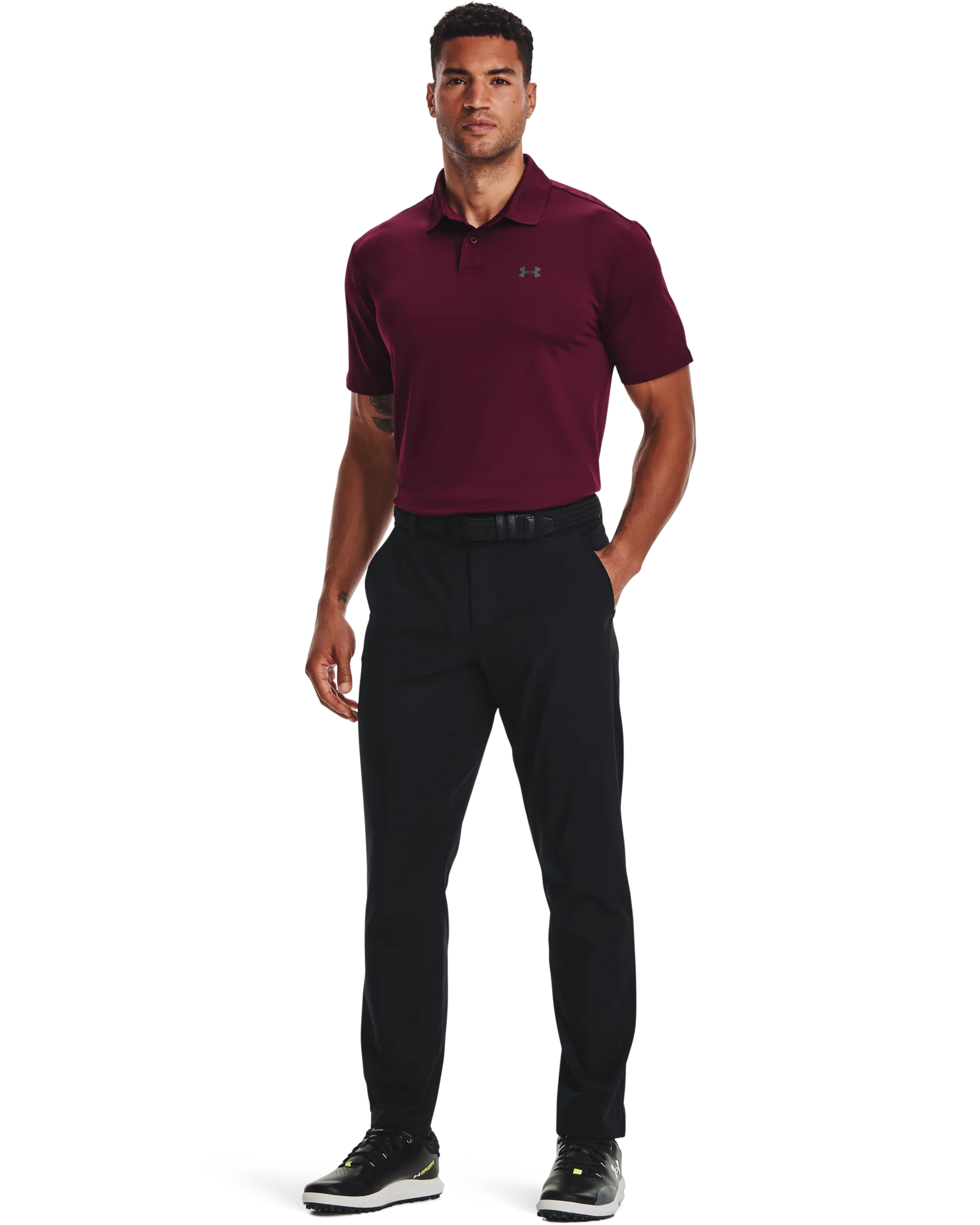 Men's UA Performance Polo Textured - Image 3