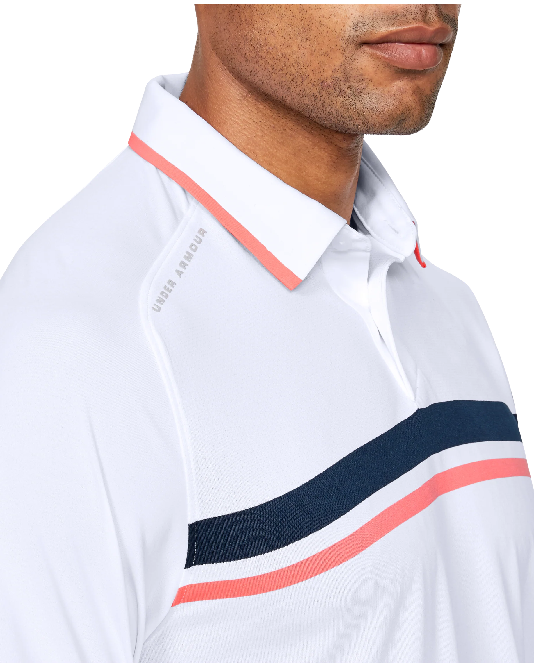 Men's UA Tour Tips Drive Polo Short Sleeve Shirt - Image 5