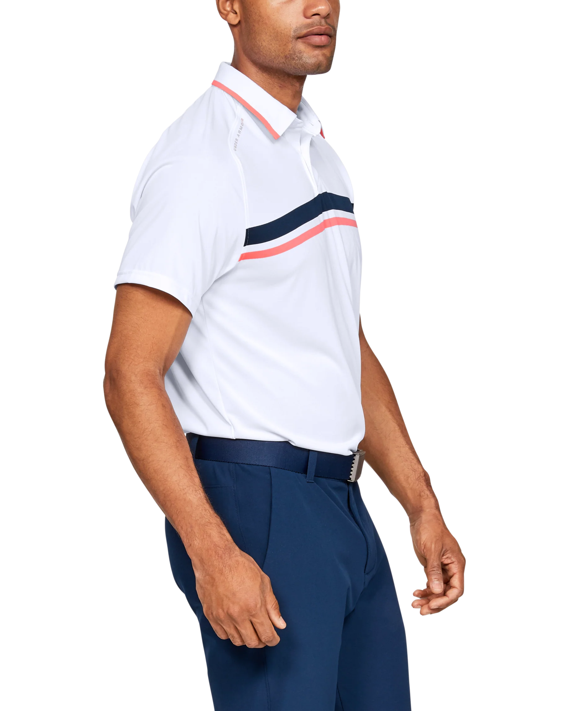 Men's UA Tour Tips Drive Polo Short Sleeve Shirt - Image 8