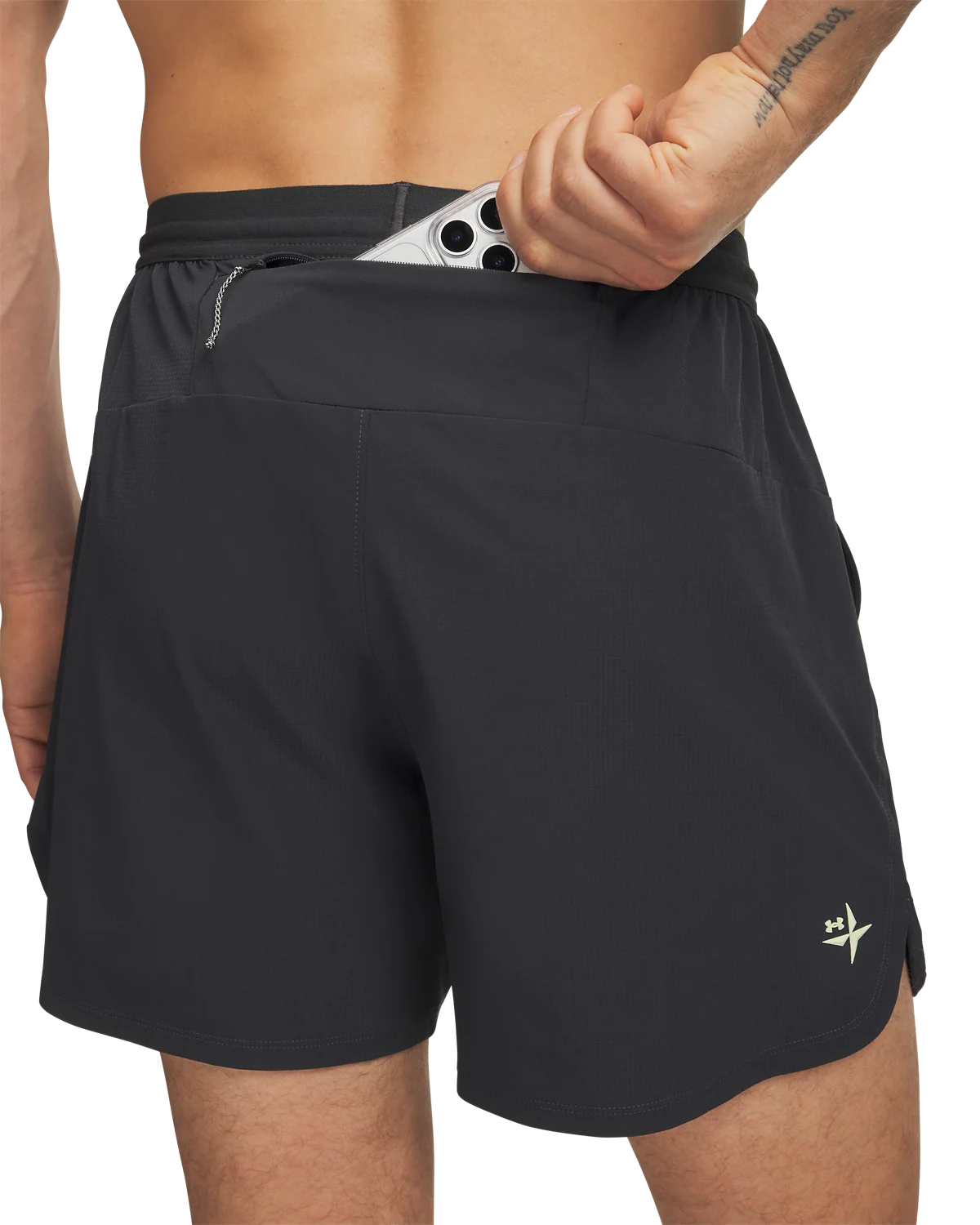Men's UA Trail Run Shorts - Image 4