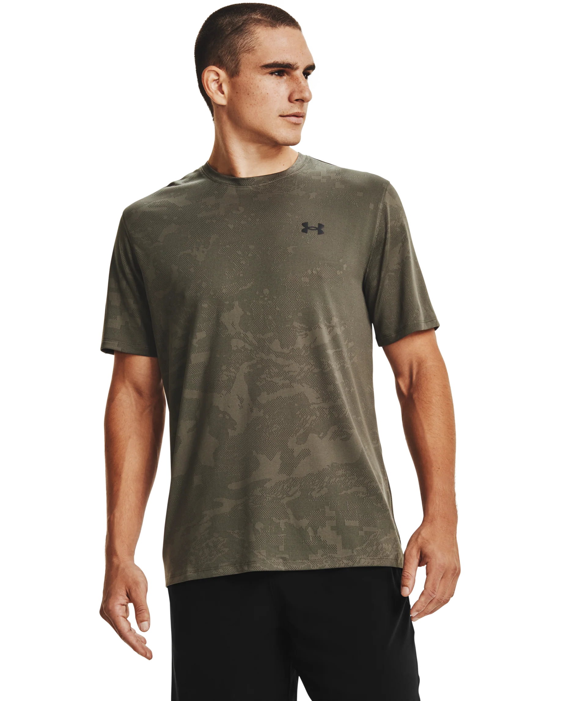Men's UA Training Vent Camo Short Sleeve