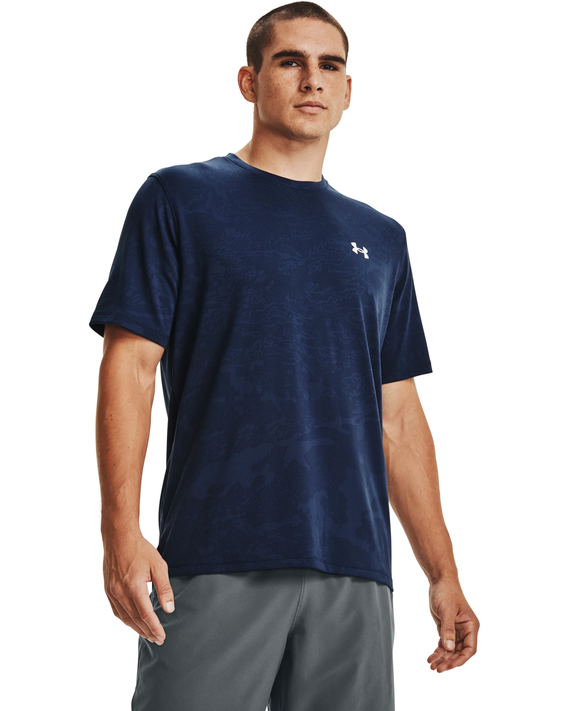 Men's UA Training Vent Camo Short Sleeve