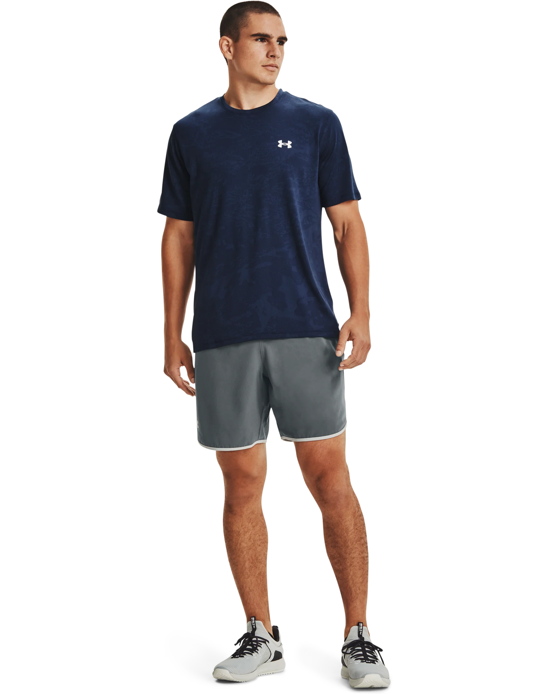 Men's UA Training Vent Camo Short Sleeve - Image 3