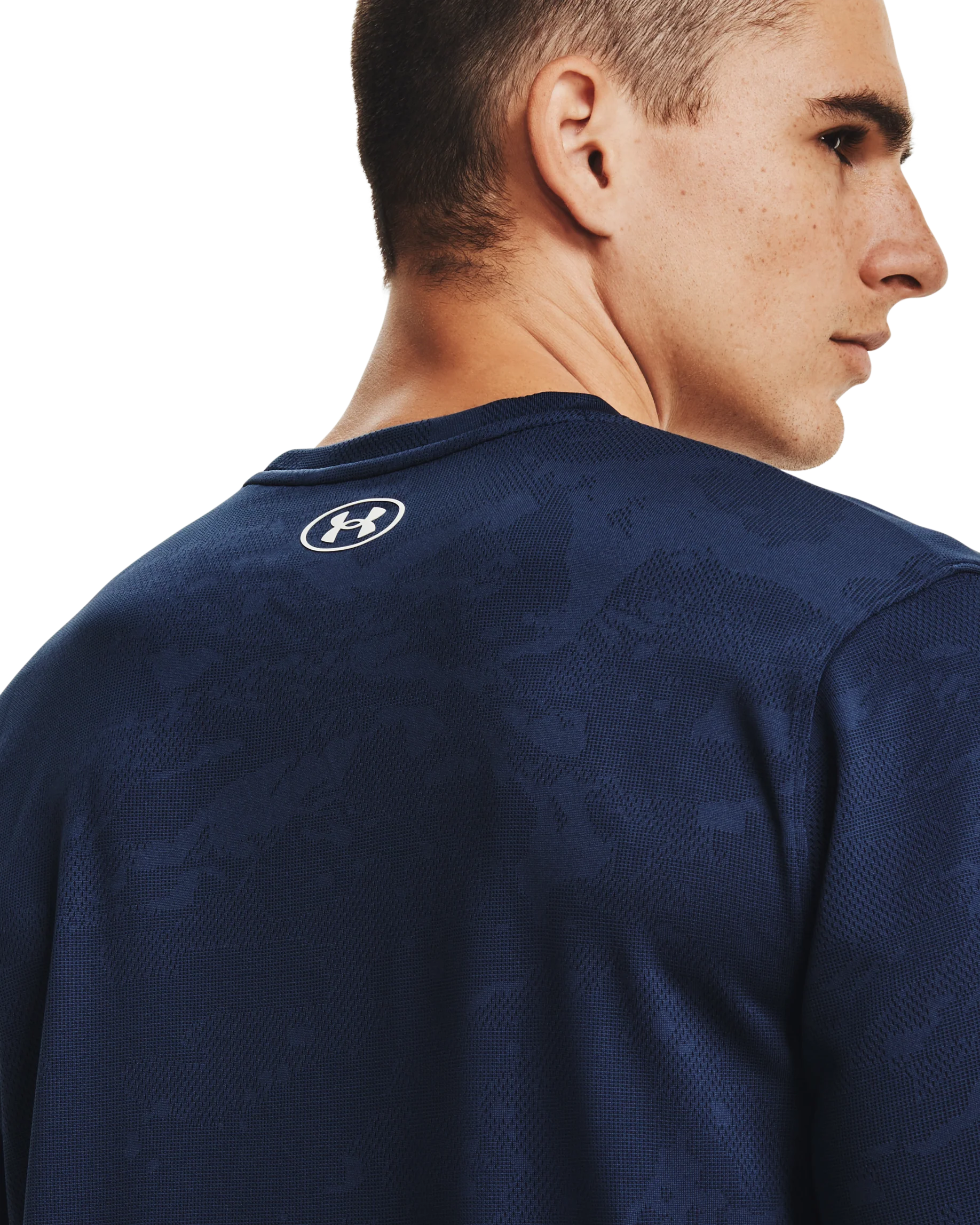 Men's UA Training Vent Camo Short Sleeve - Image 6