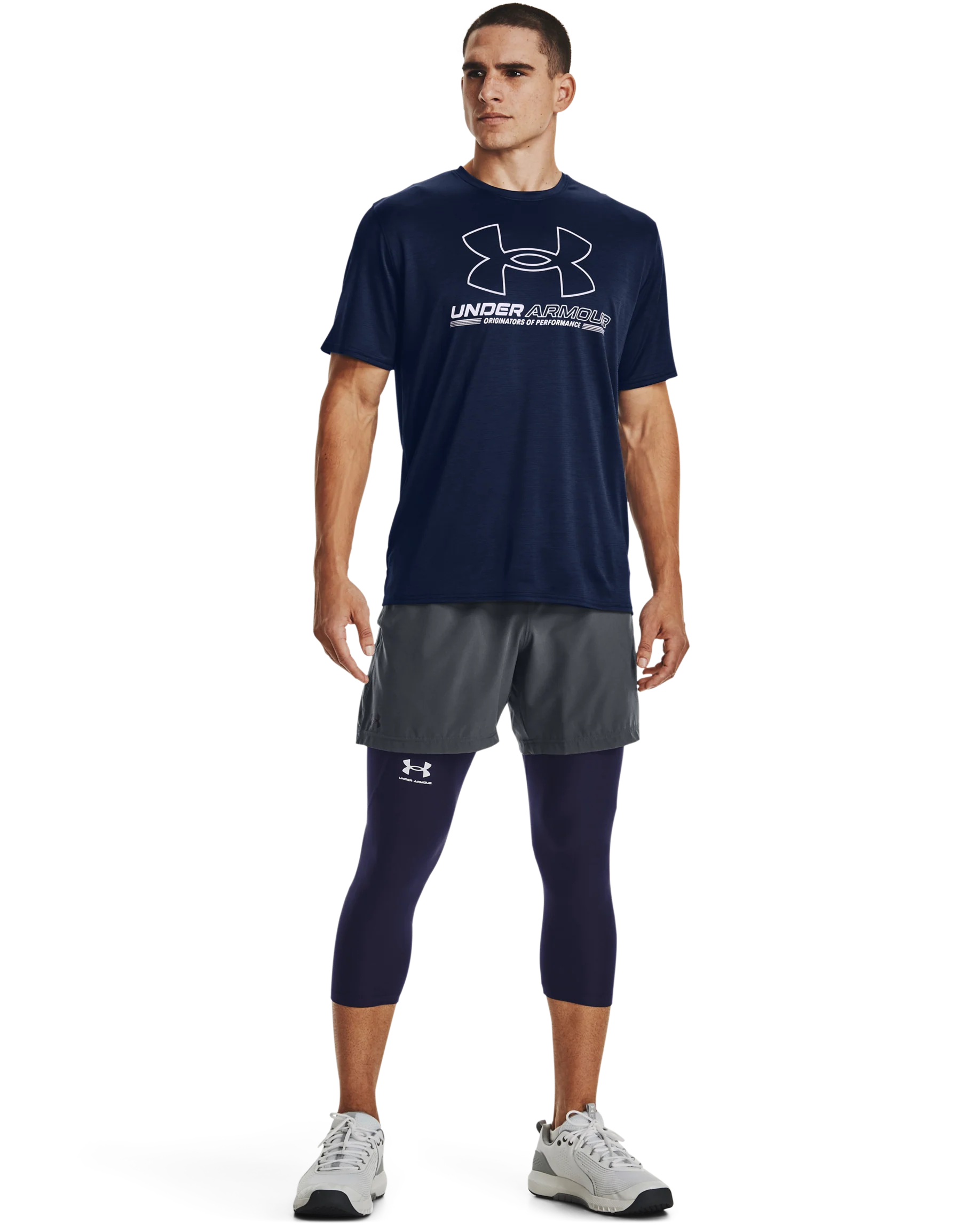 Men's UA Training Vent Graphic Short Sleeve - Image 3