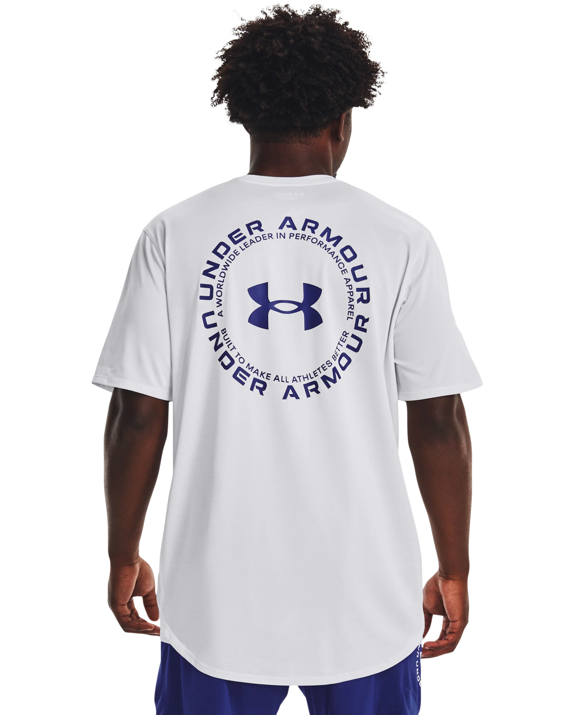 Men's UA Training Vent Graphic Short Sleeve - Image 2