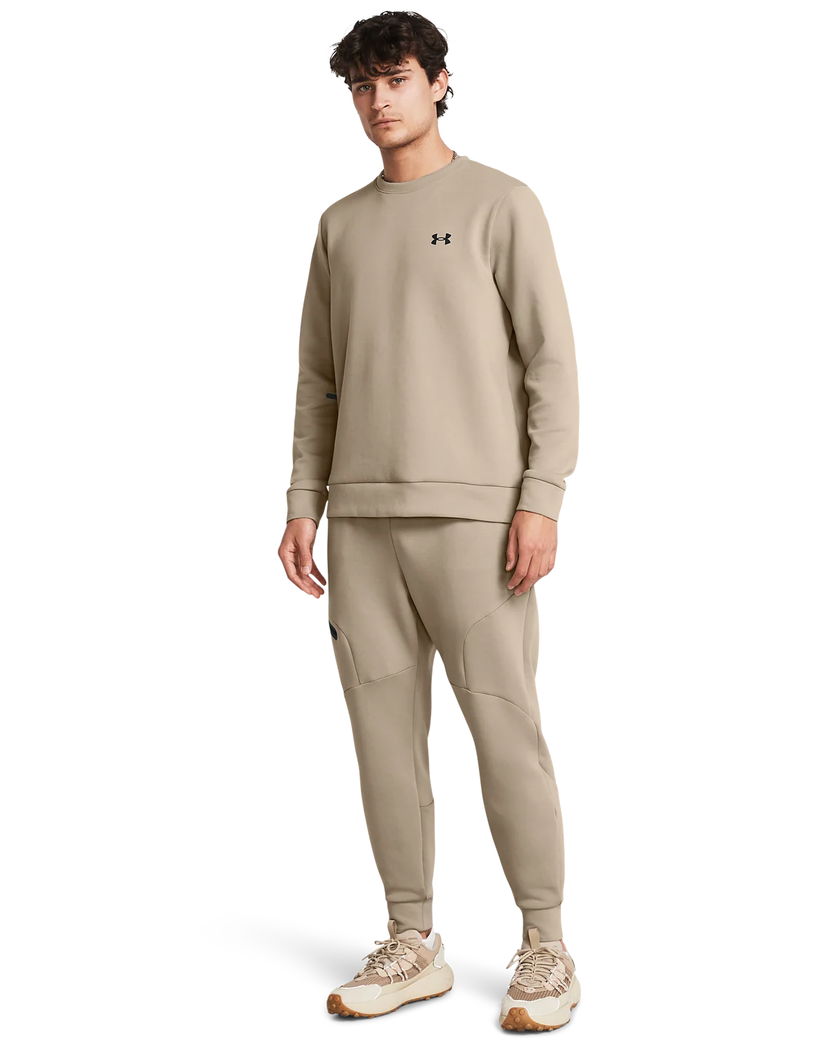 Men's UA Unstoppable Fleece Crew - Image 4