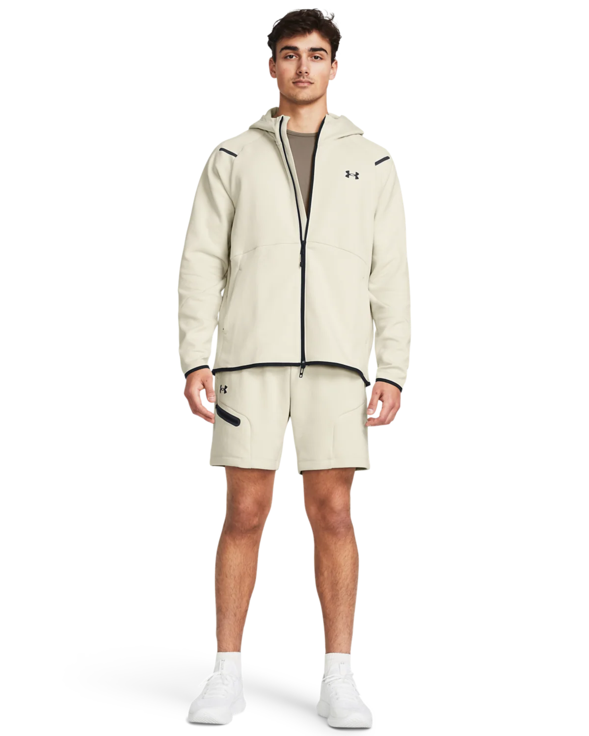 Men's UA Unstoppable Fleece Full-Zip - Image 4