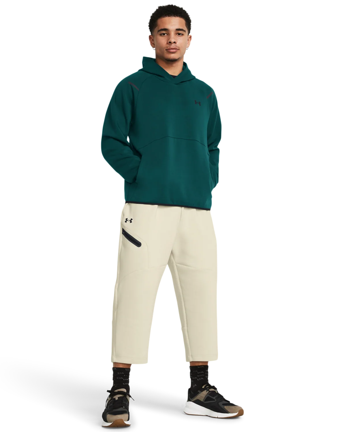Men's UA Unstoppable Fleece Hoodie - Image 3