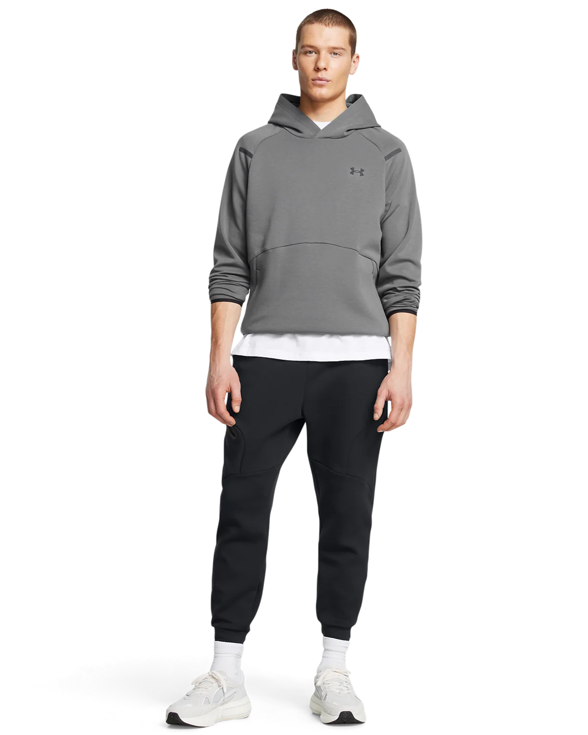 Men's UA Unstoppable Fleece Hoodie - Image 2