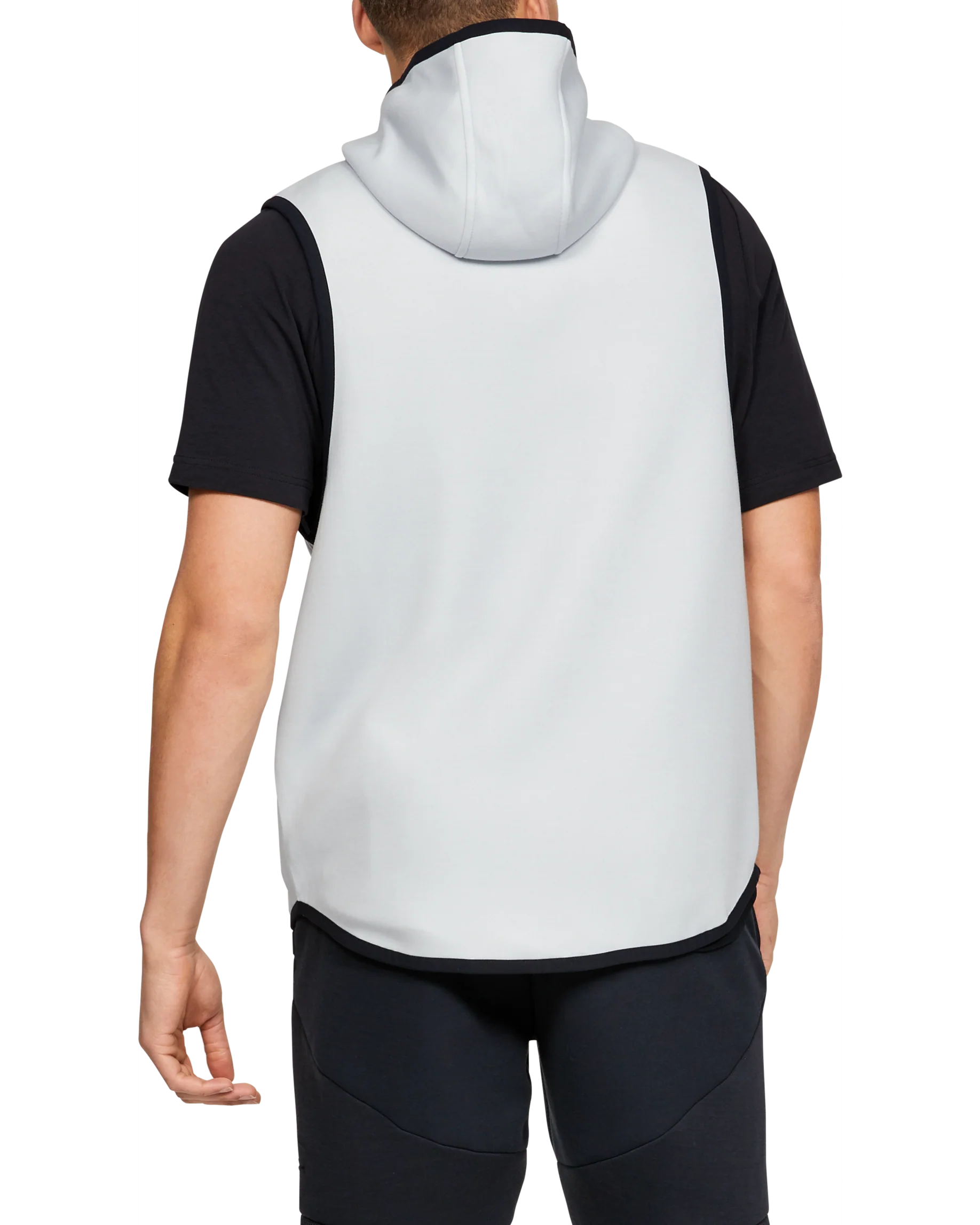 Men's UA Unstoppable Move Light Sleeveless Hoodie - Image 2