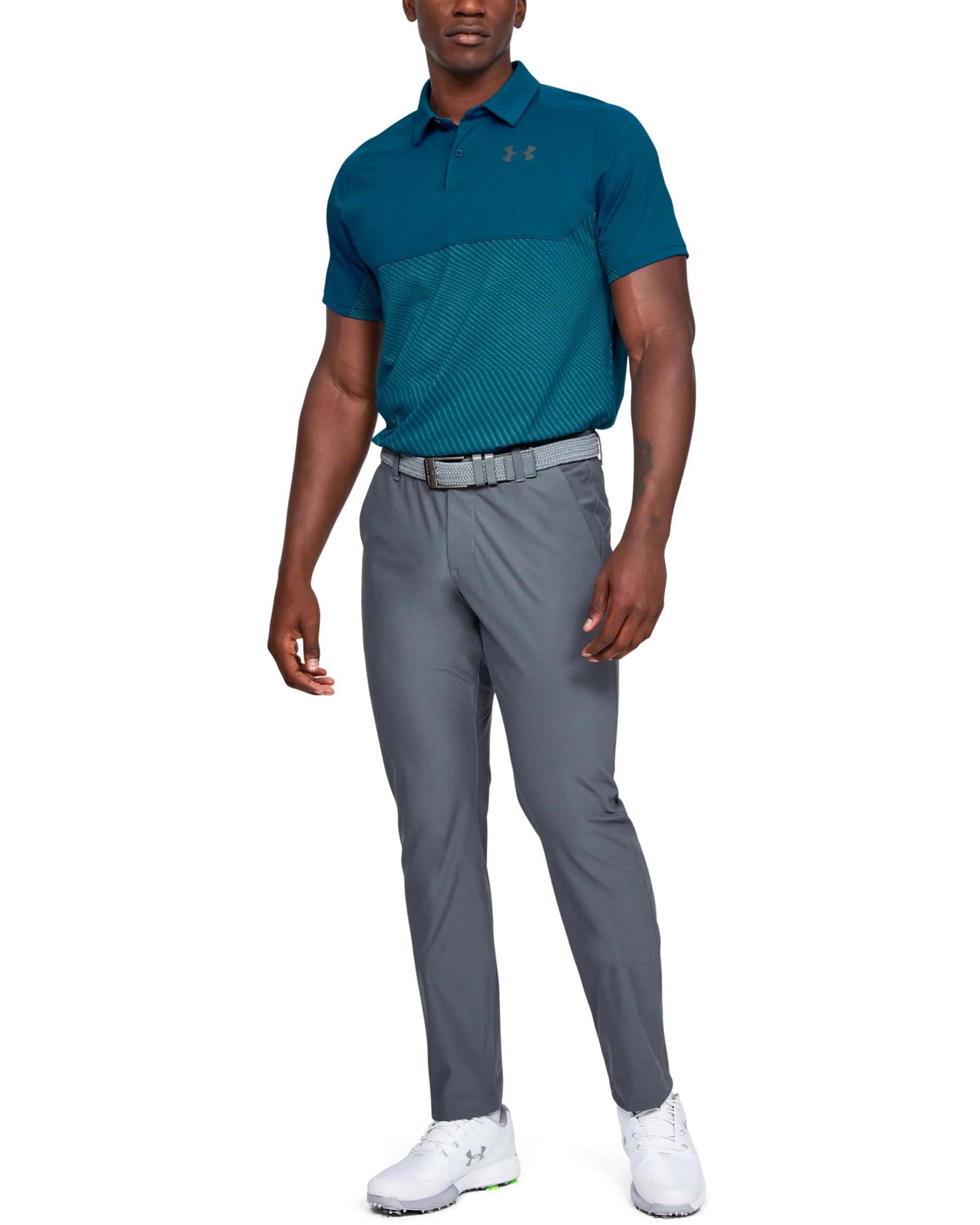 Men's UA Vanish Blocked Polo - Image 4