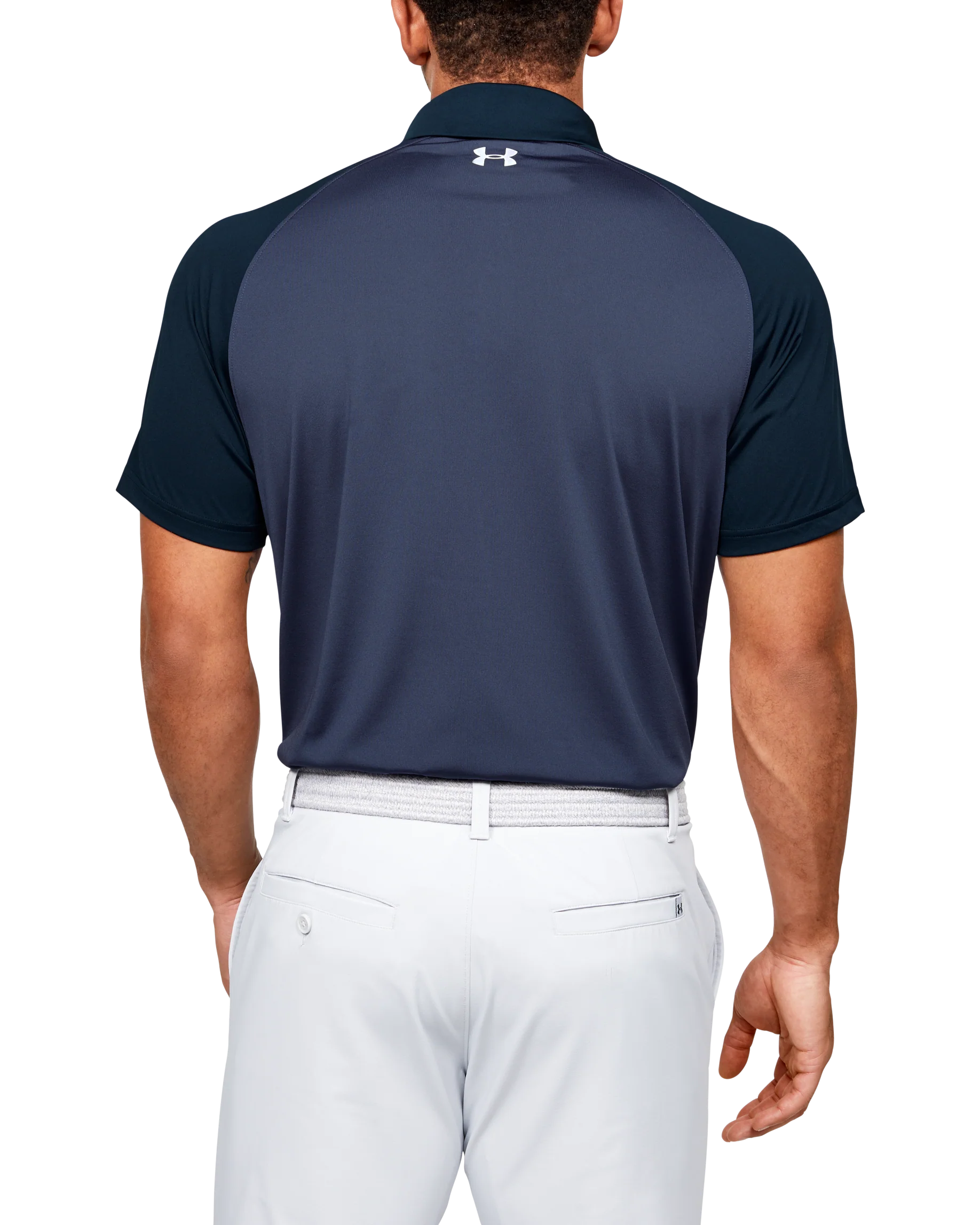 Men's UA Vanish Chest Stripe Polo - Image 2