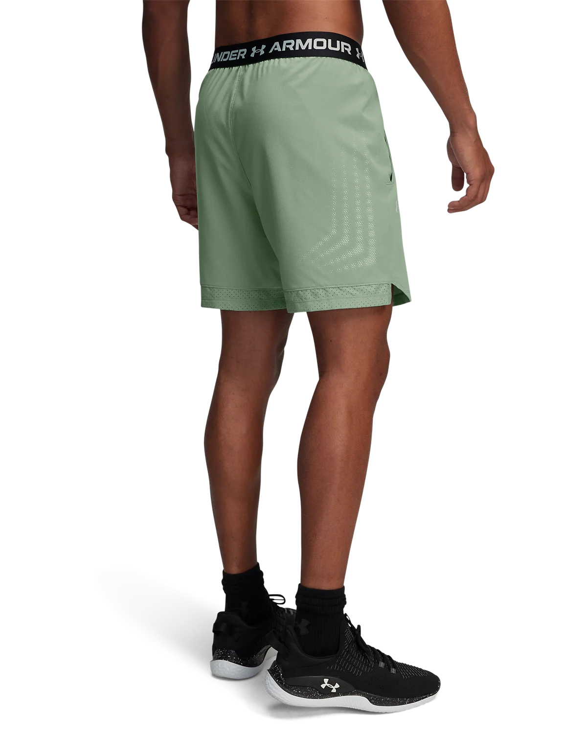 Men's UA Vanish Woven 6in Graphic Shorts - Image 2