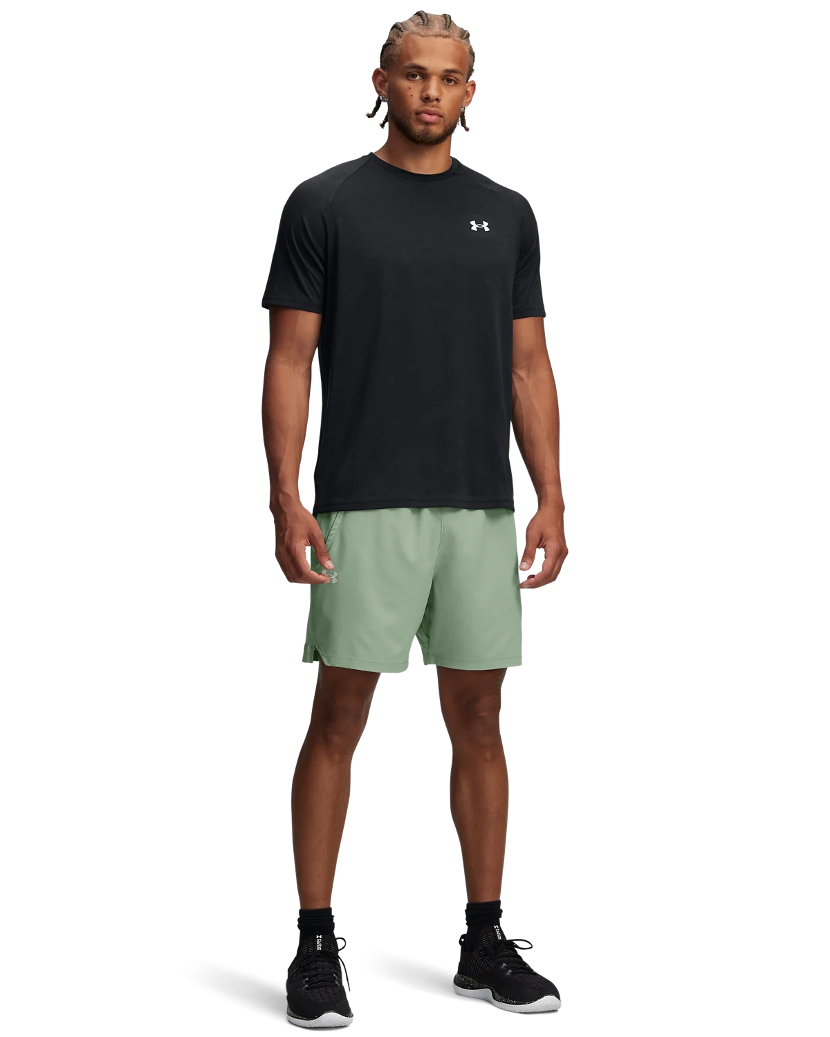 Men's UA Vanish Woven 6in Graphic Shorts - Image 3