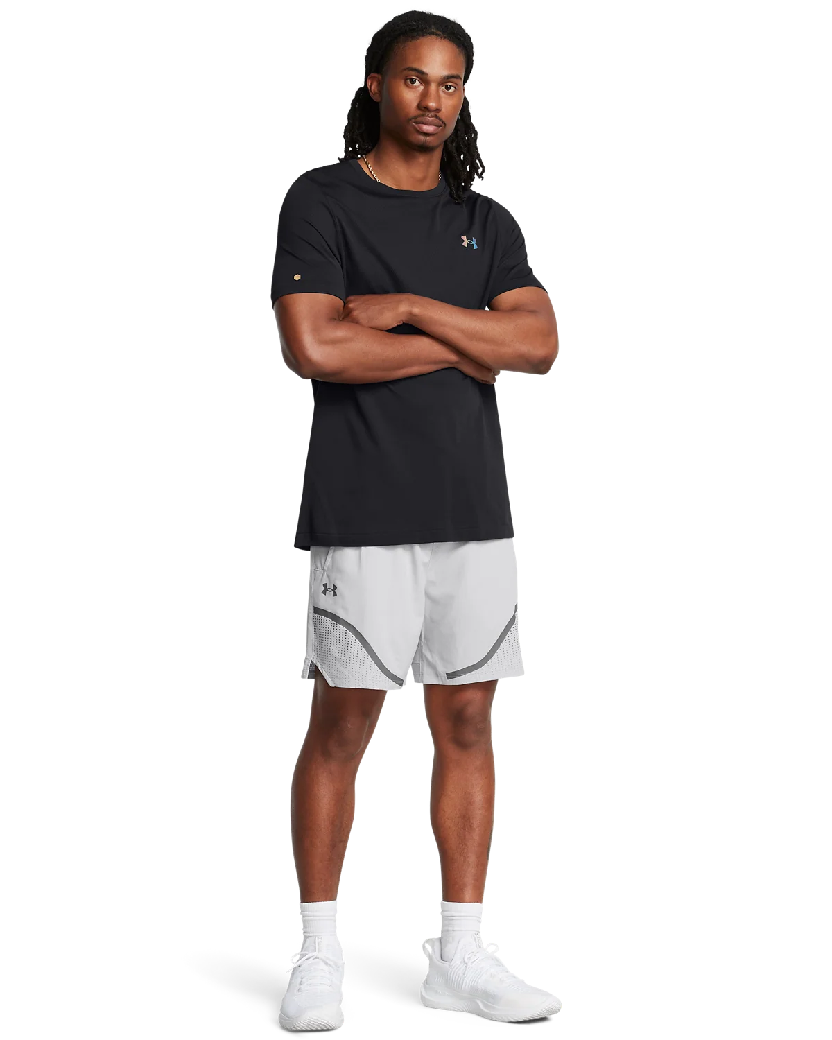 Men's UA Vanish Woven 6inch Graphic Shorts - Image 4