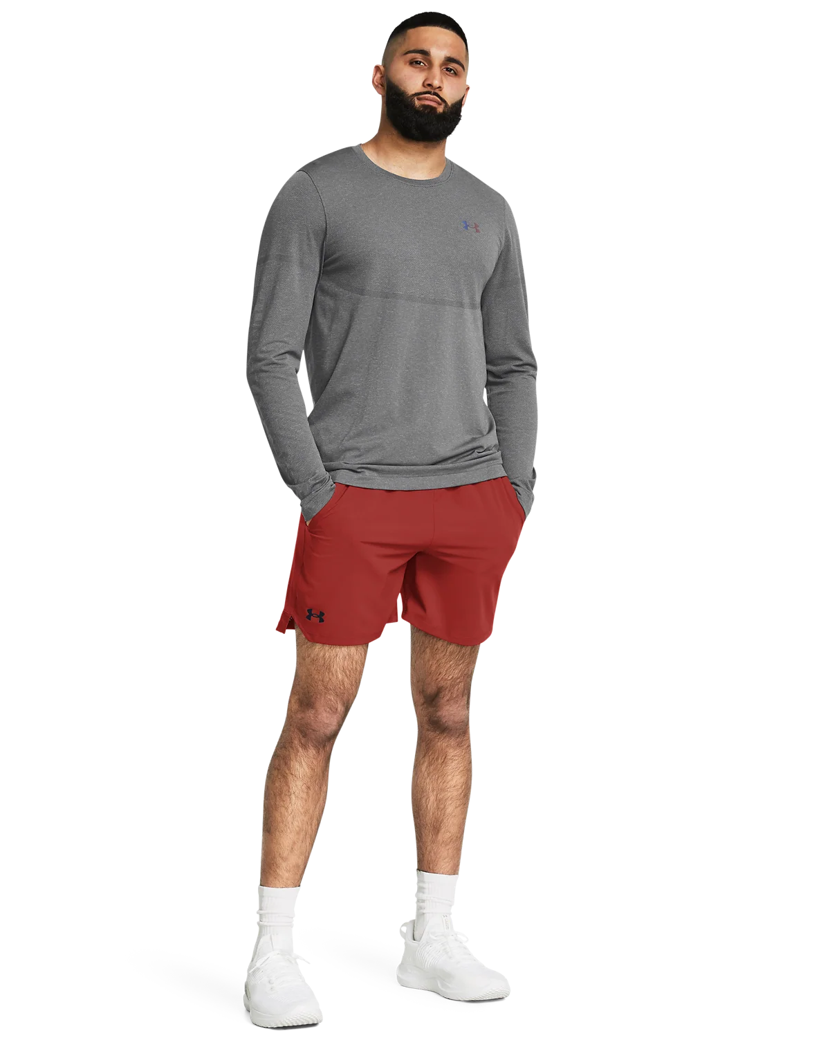 Men's UA Vanish Woven 6inch Shorts - Image 4