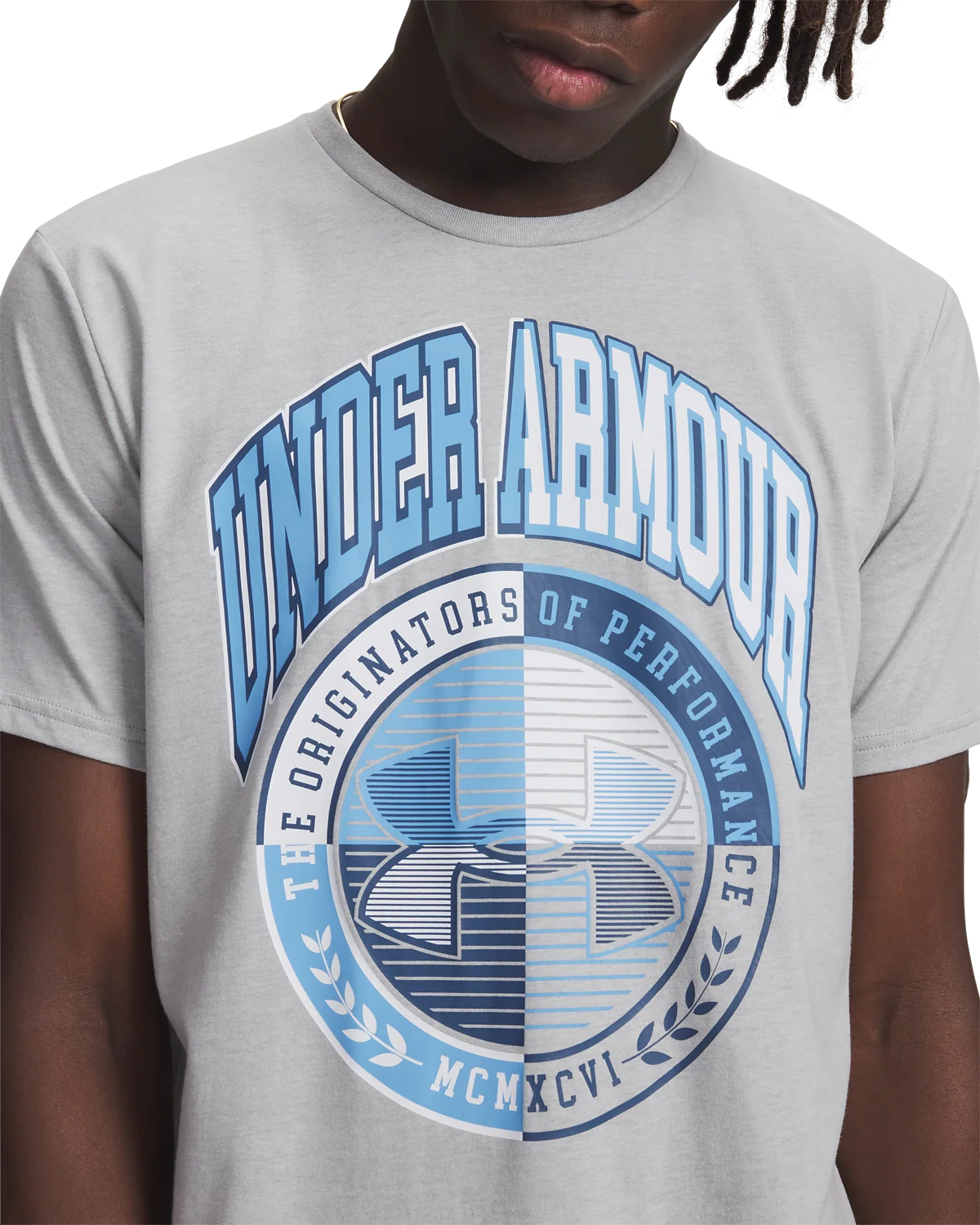 Men's UA Varsity Crest Short Sleeve - Image 3