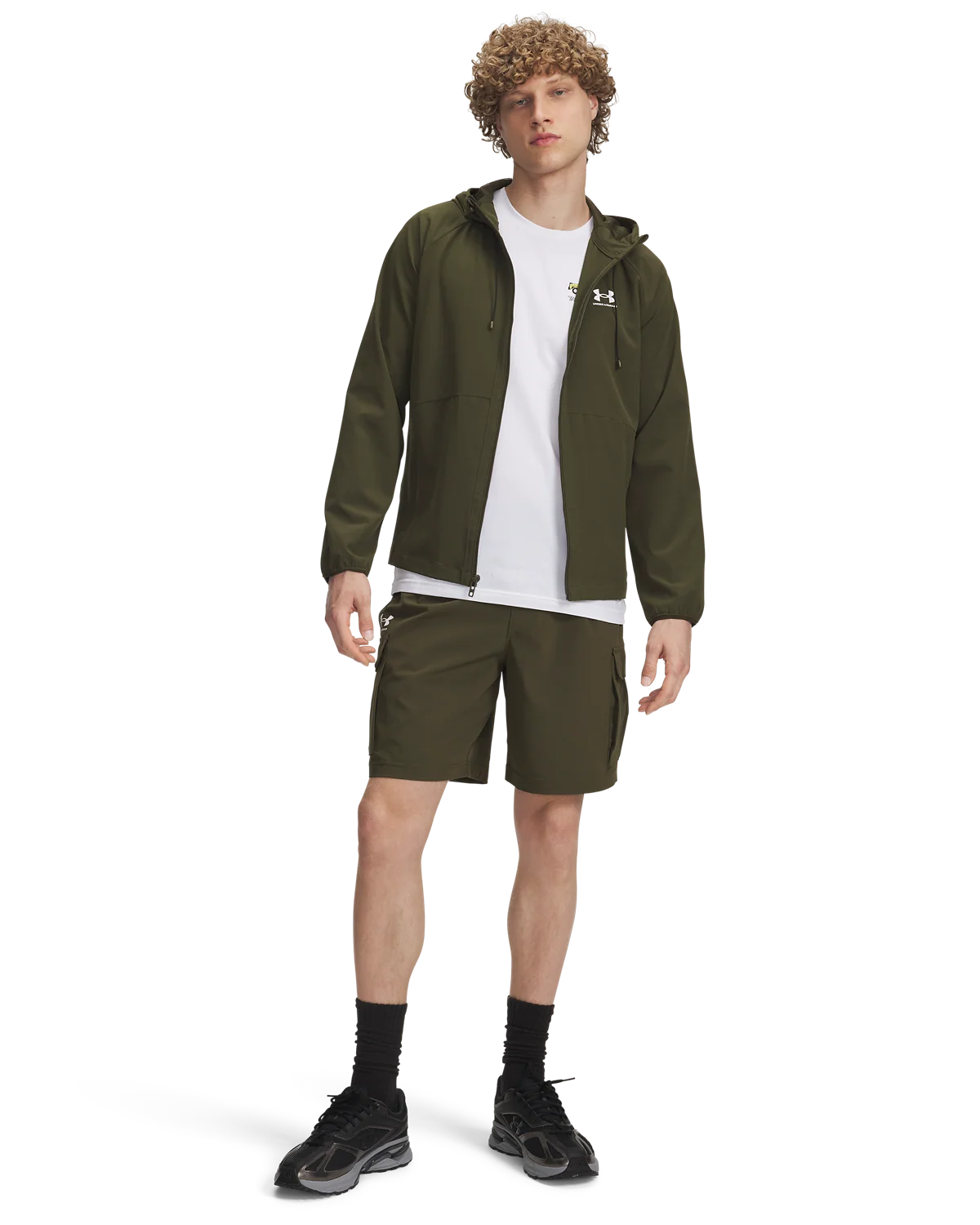 Men's UA Vibe Woven Cargo Shorts - Image 3