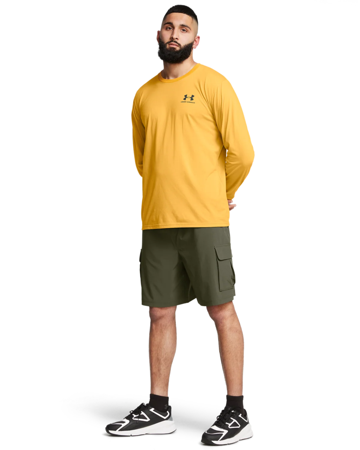 Men's UA Vibe Woven Cargo Shorts - Image 4