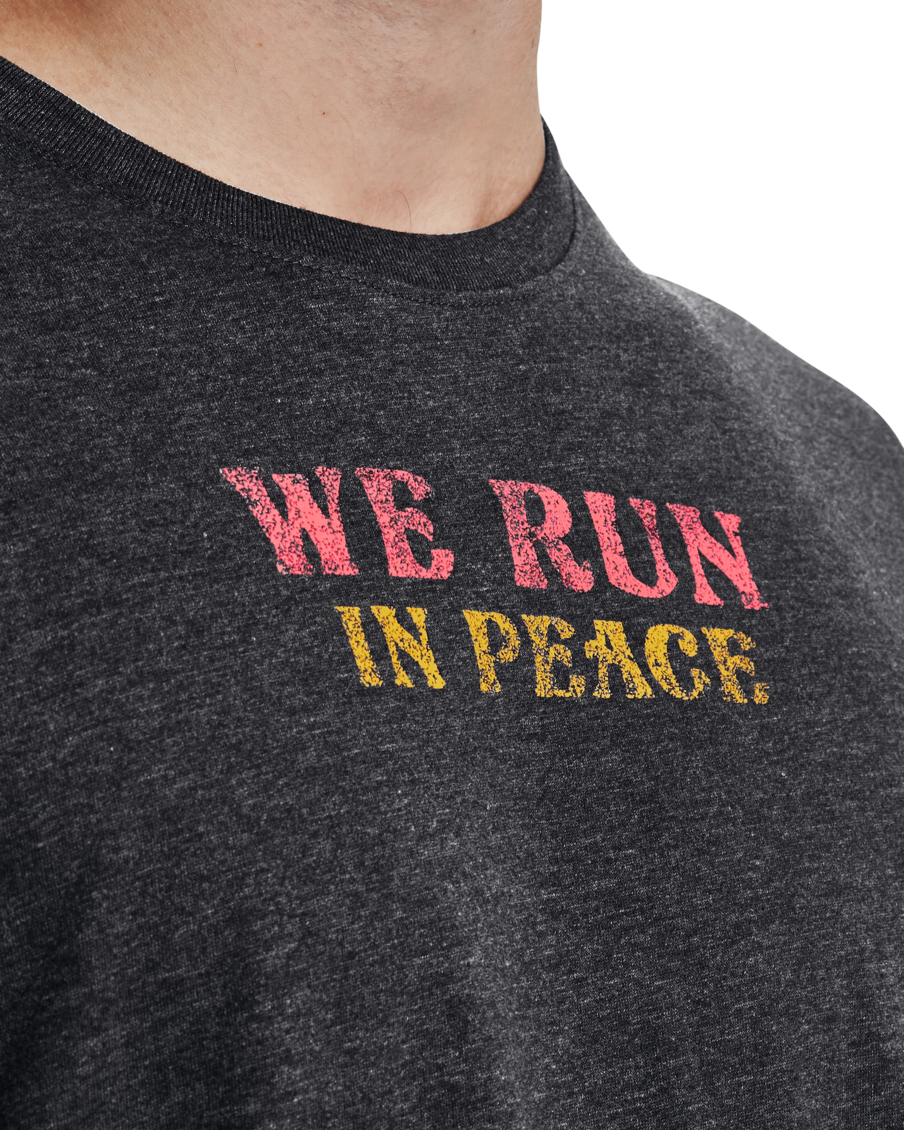 Men's UA We Run In Peace Short Sleeve - Image 5