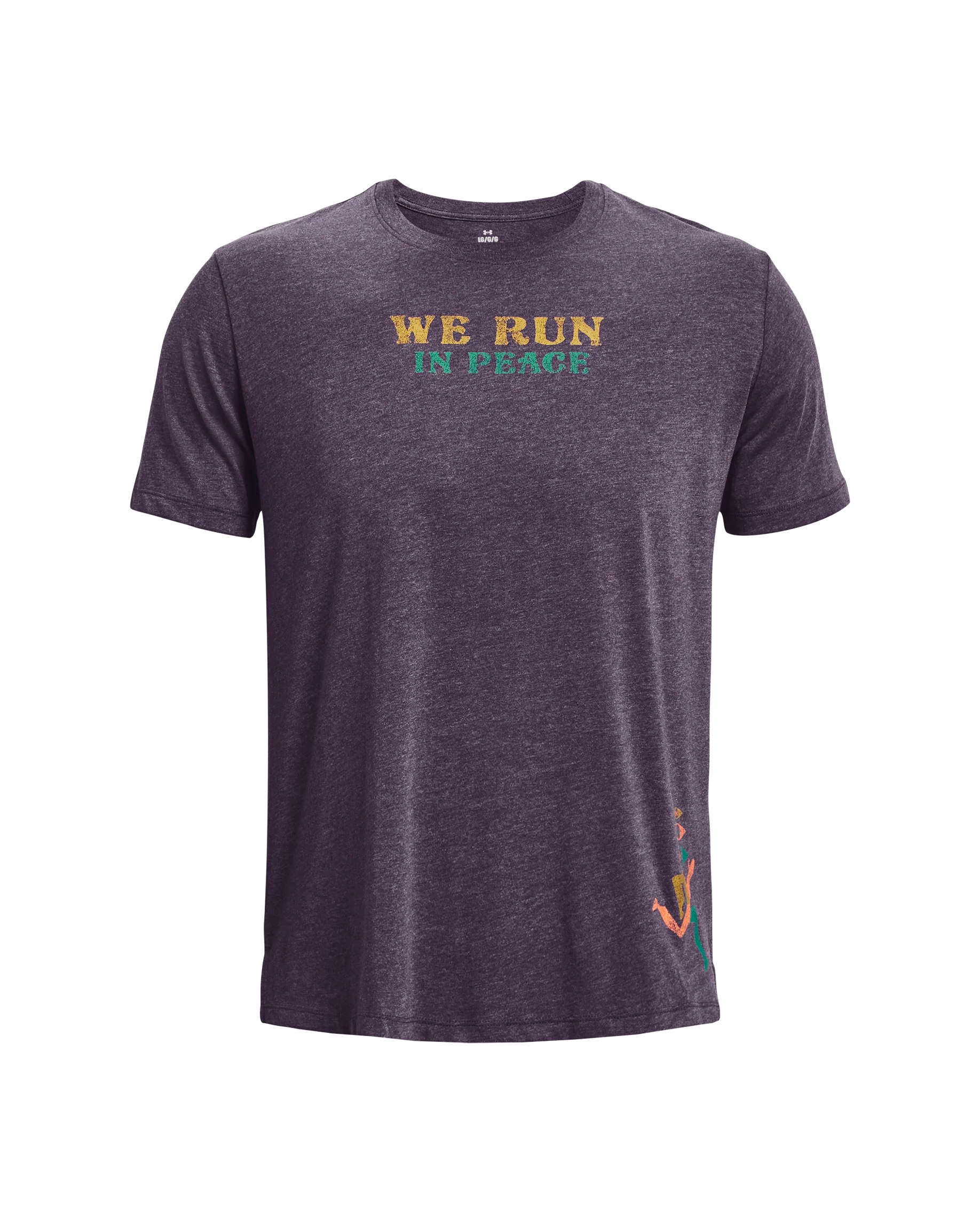 Men's UA We Run In Peace Short Sleeve - Image 3