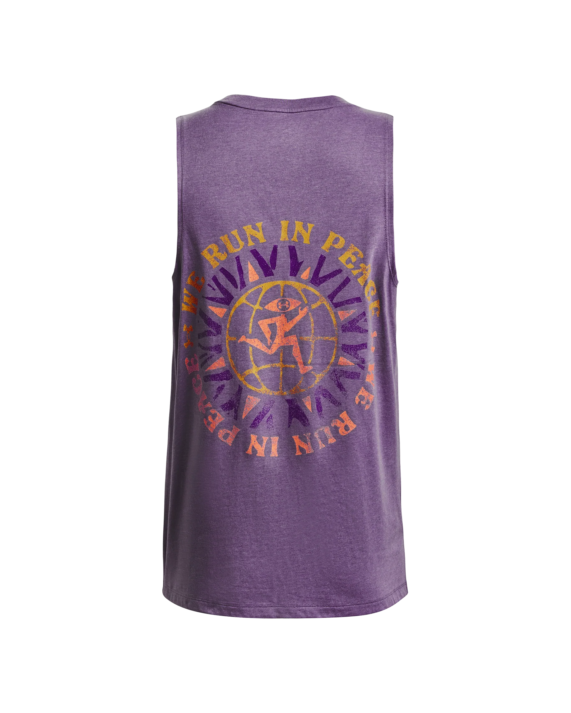 Men's UA We Run In Peace Singlet - Image 6