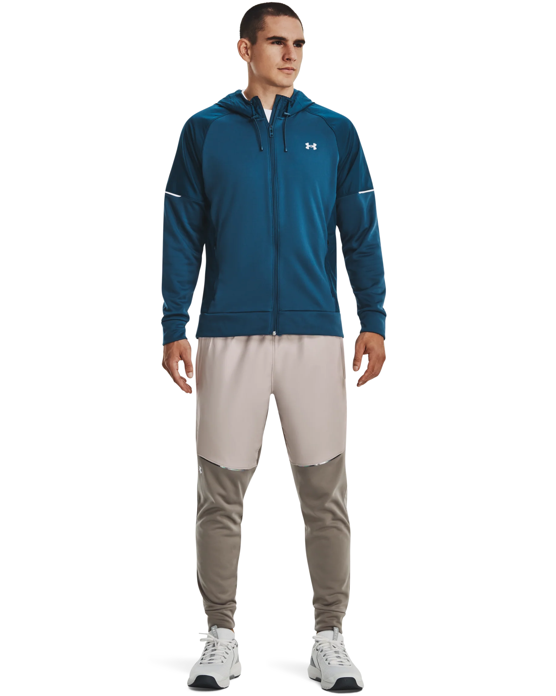 Men's UA Armour Fleece Storm Full Zip - Image 3