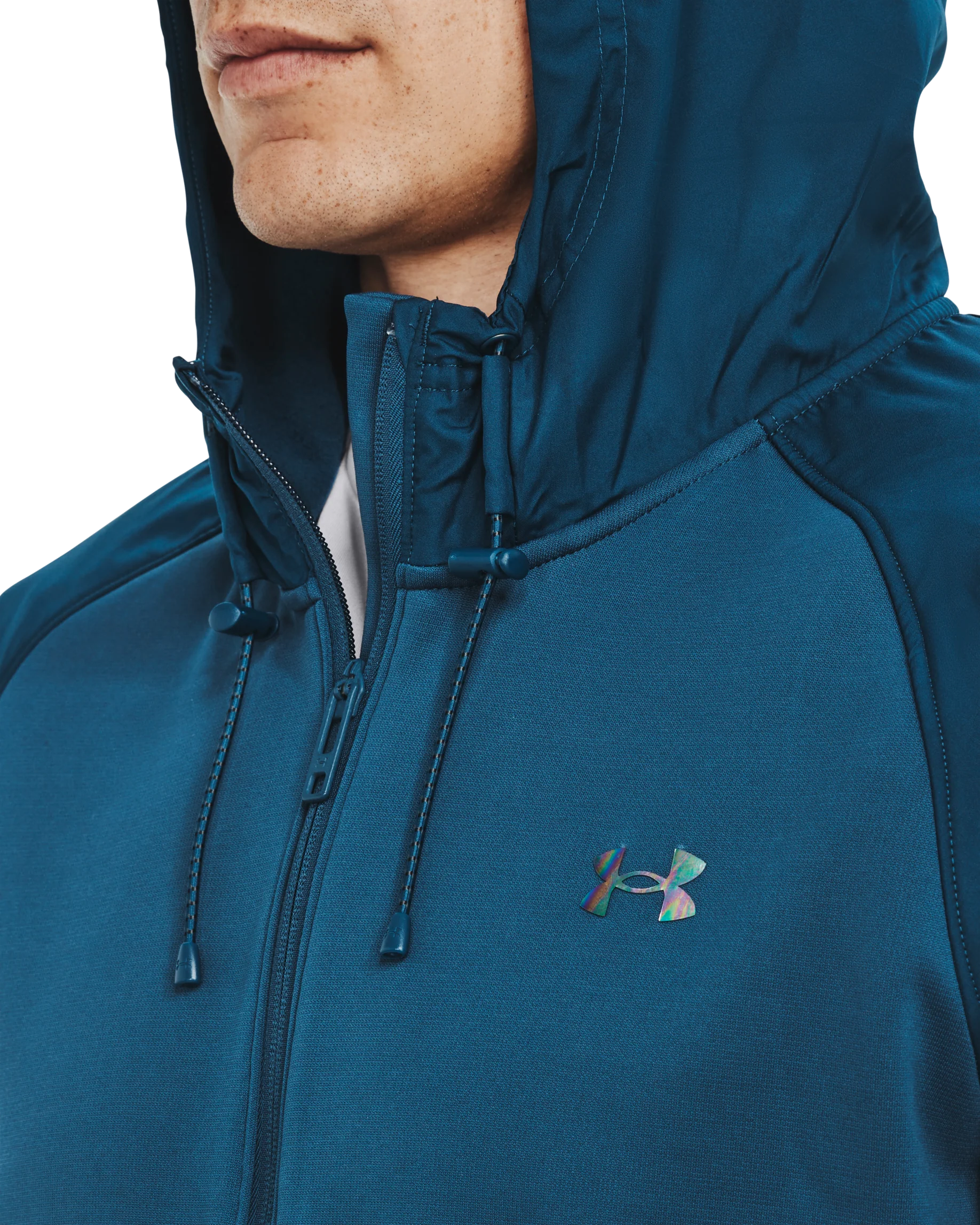 Men's UA Armour Fleece Storm Full Zip - Image 6