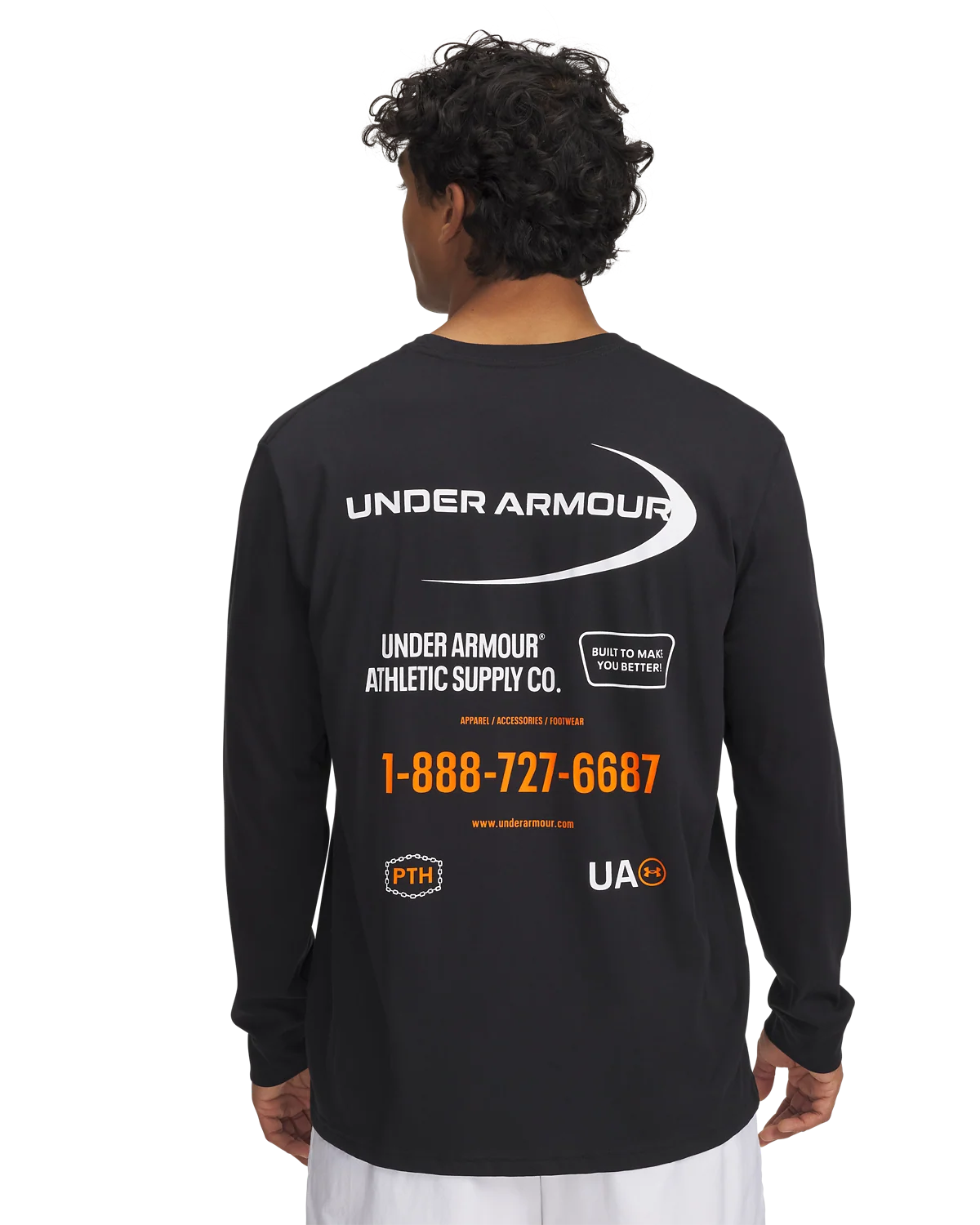 Men's UA Workwear Logo Long Sleeve - Image 2