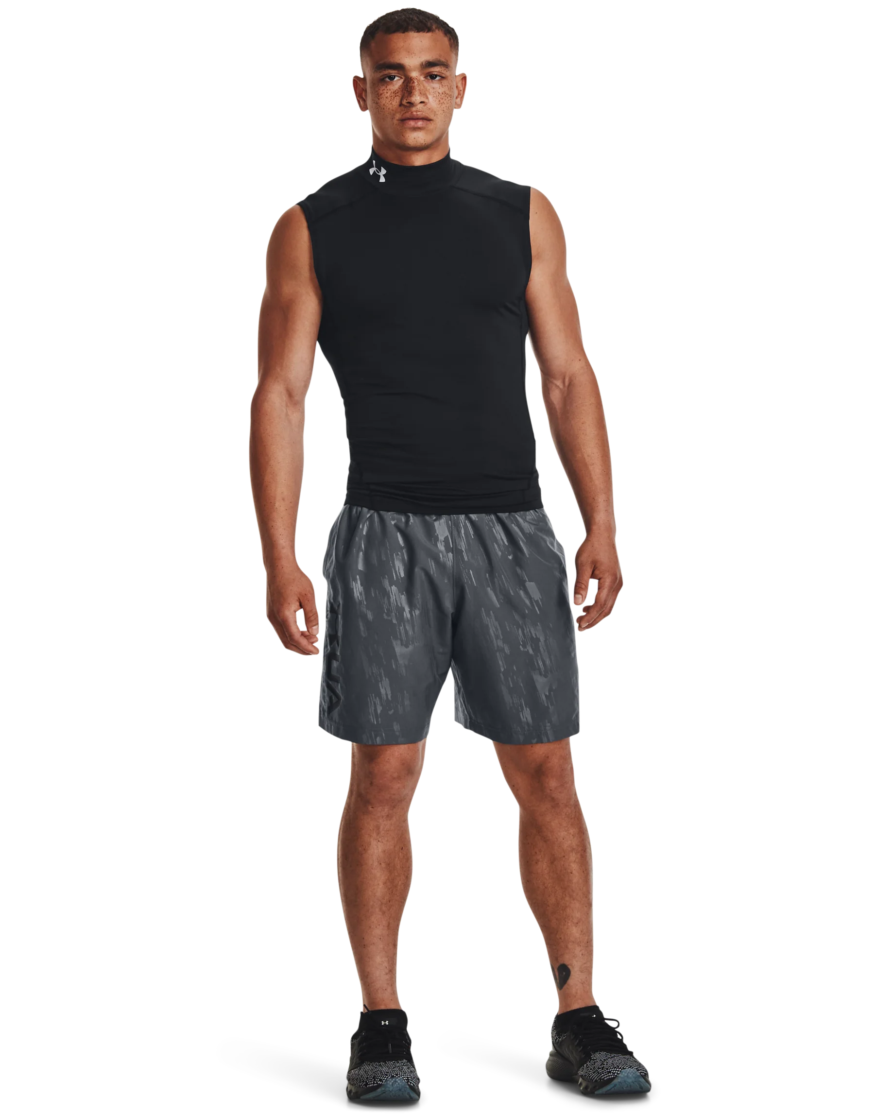 Men's UA Woven Emboss Shorts - Image 3