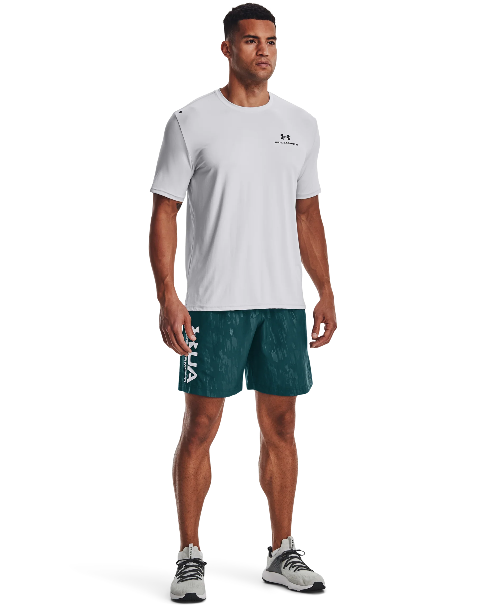 Men's UA Woven Emboss Shorts - Image 4