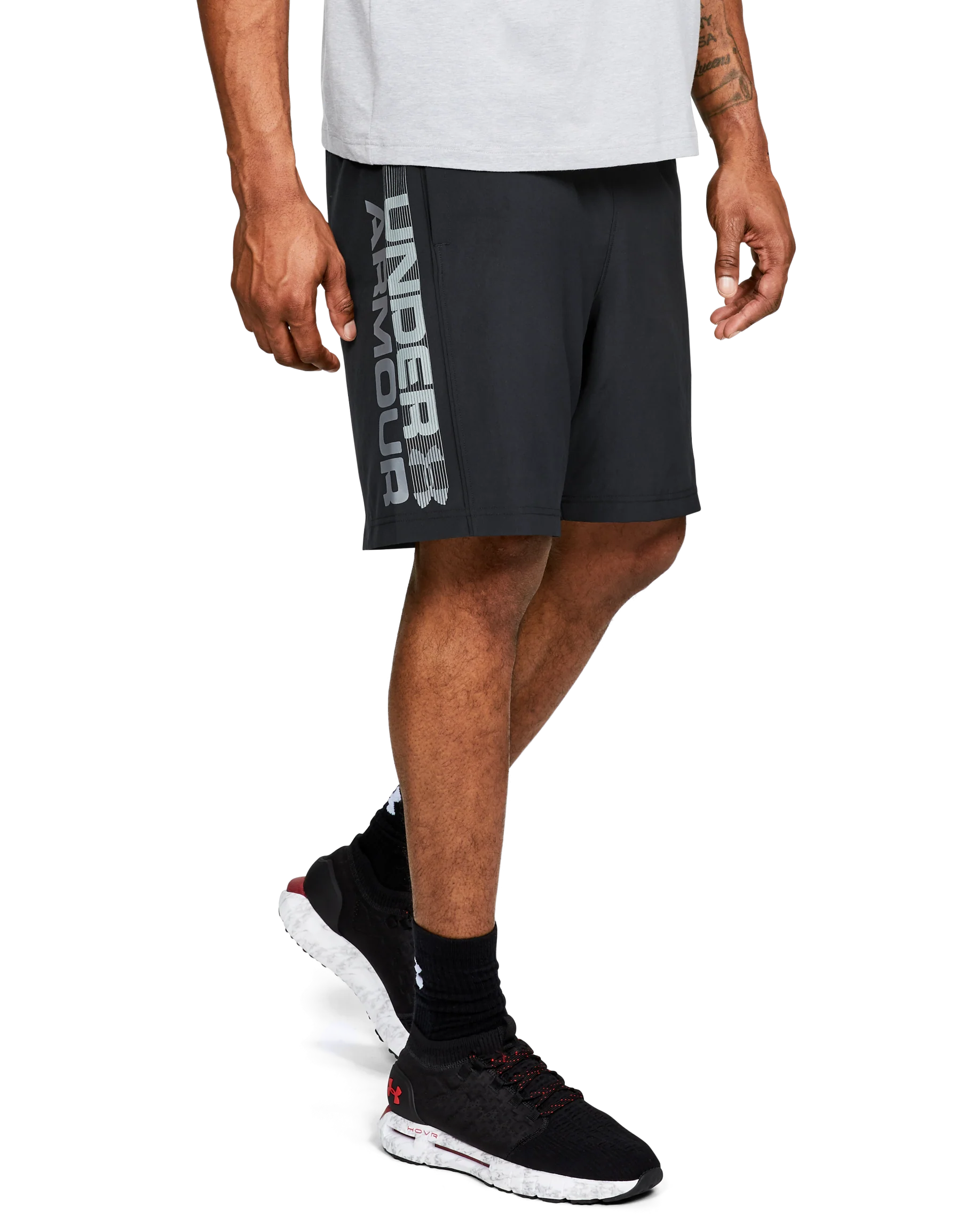 Men's UA Woven Graphic Wordmark Shorts