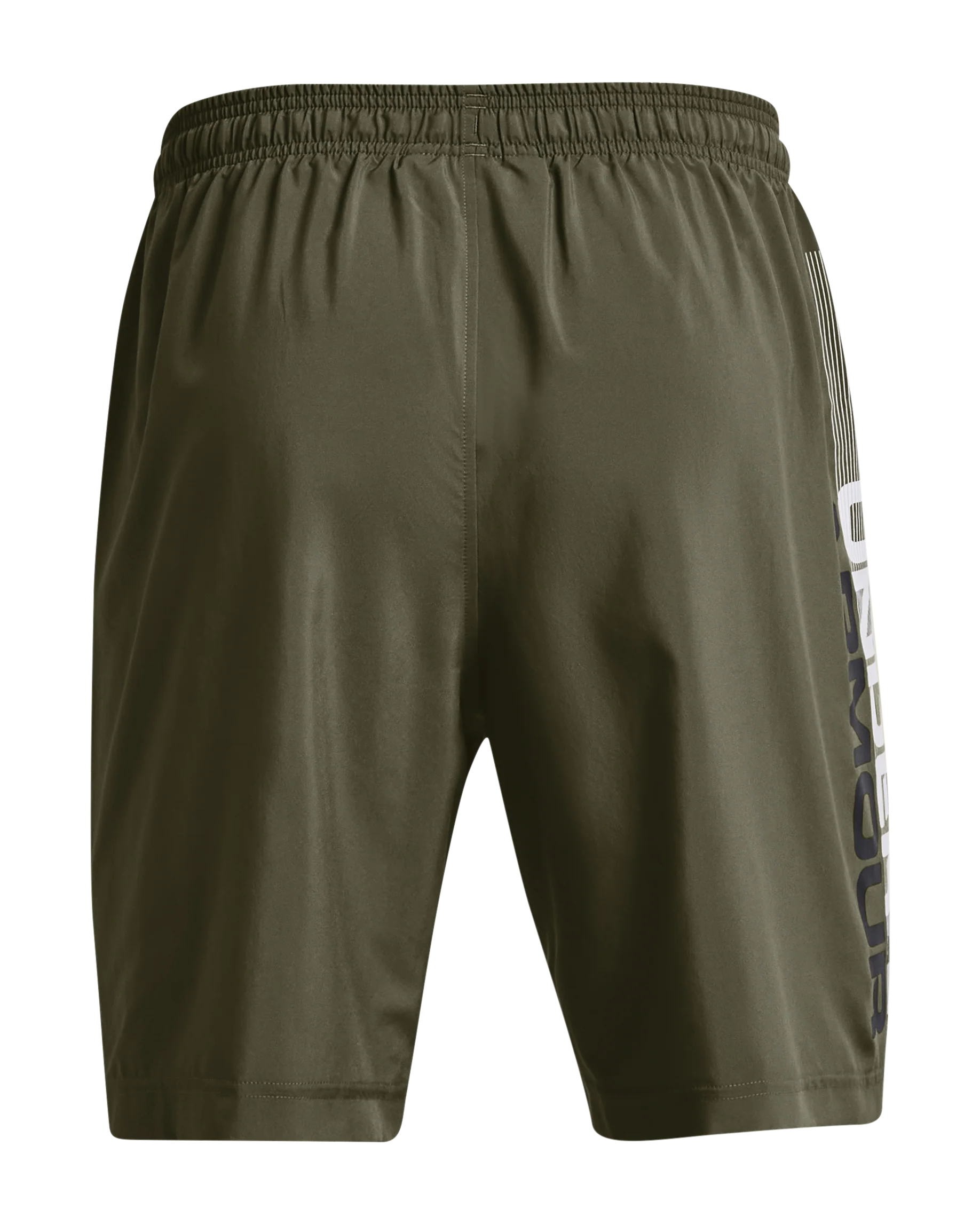 Men's UA Woven Graphic Wordmark Shorts - Image 5