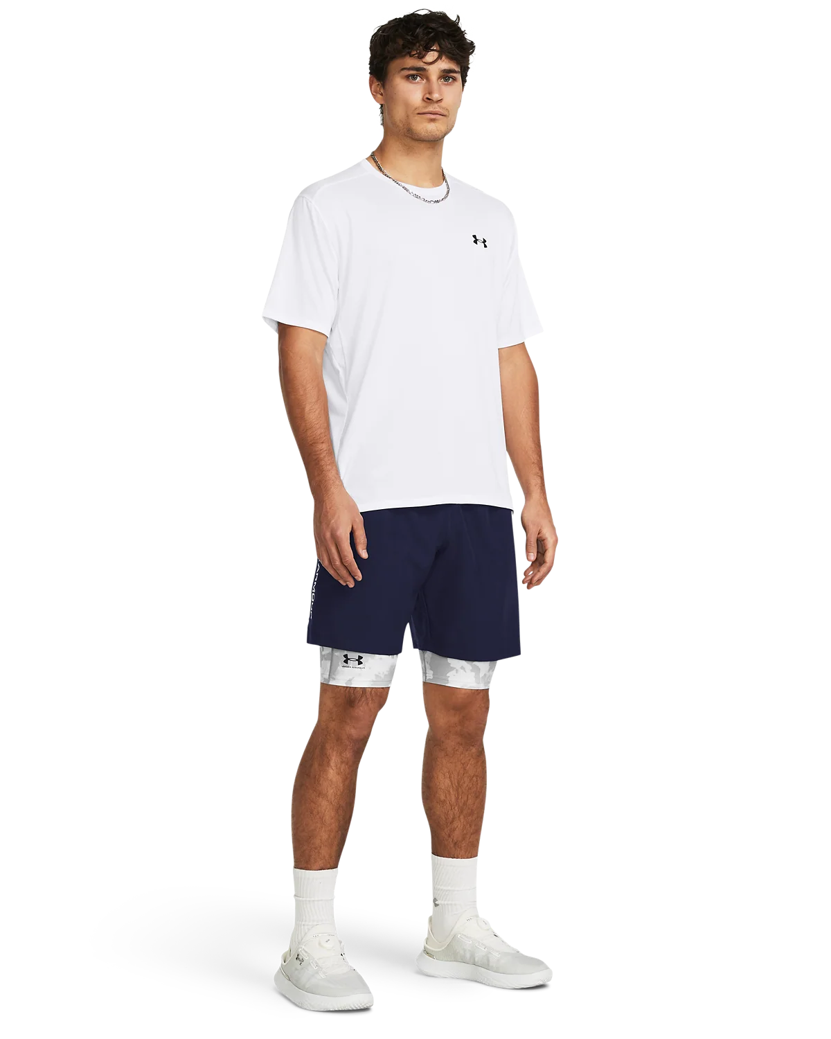 Men's UA Tech™ Woven Wordmark Shorts - Image 3