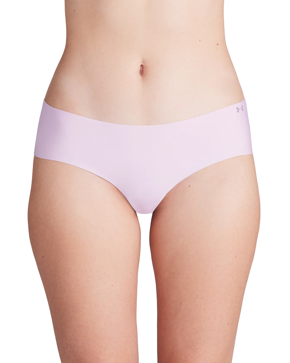 Women's UA Pure Stretch 3-Pack No Show Hipster - Image 2