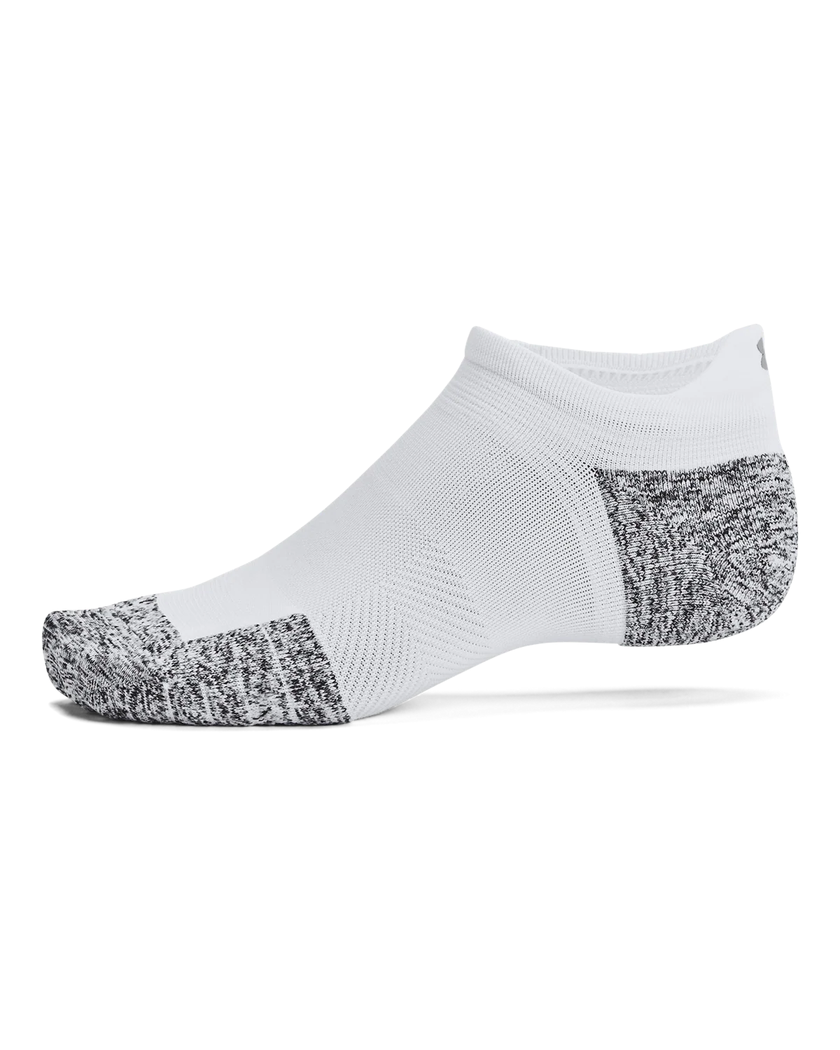 UA ArmourDry® Run Cushion 3-Pack No Show Socks - Image 3