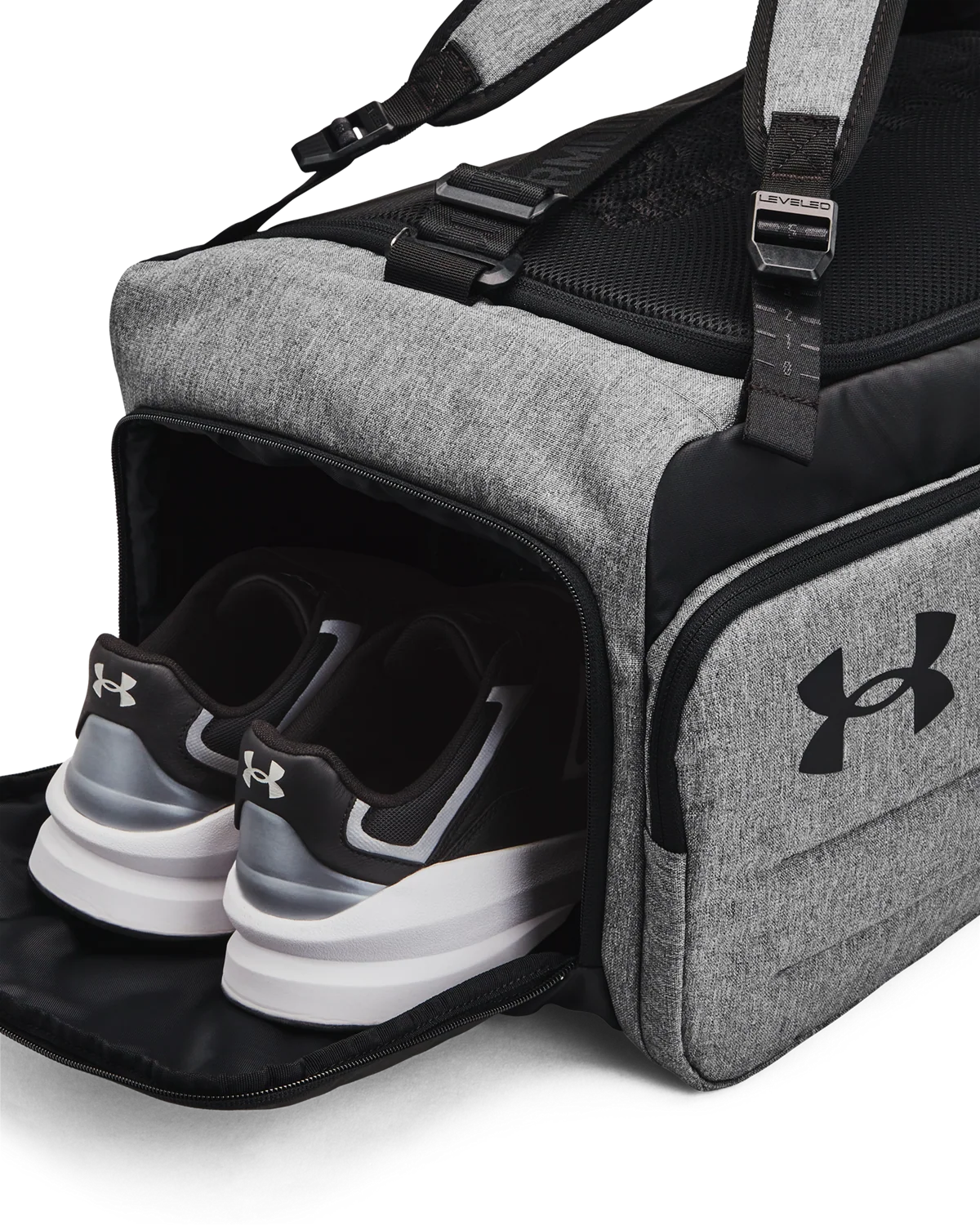 Unisex UA Contain Duo Medium Backpack Duffle - Image 4