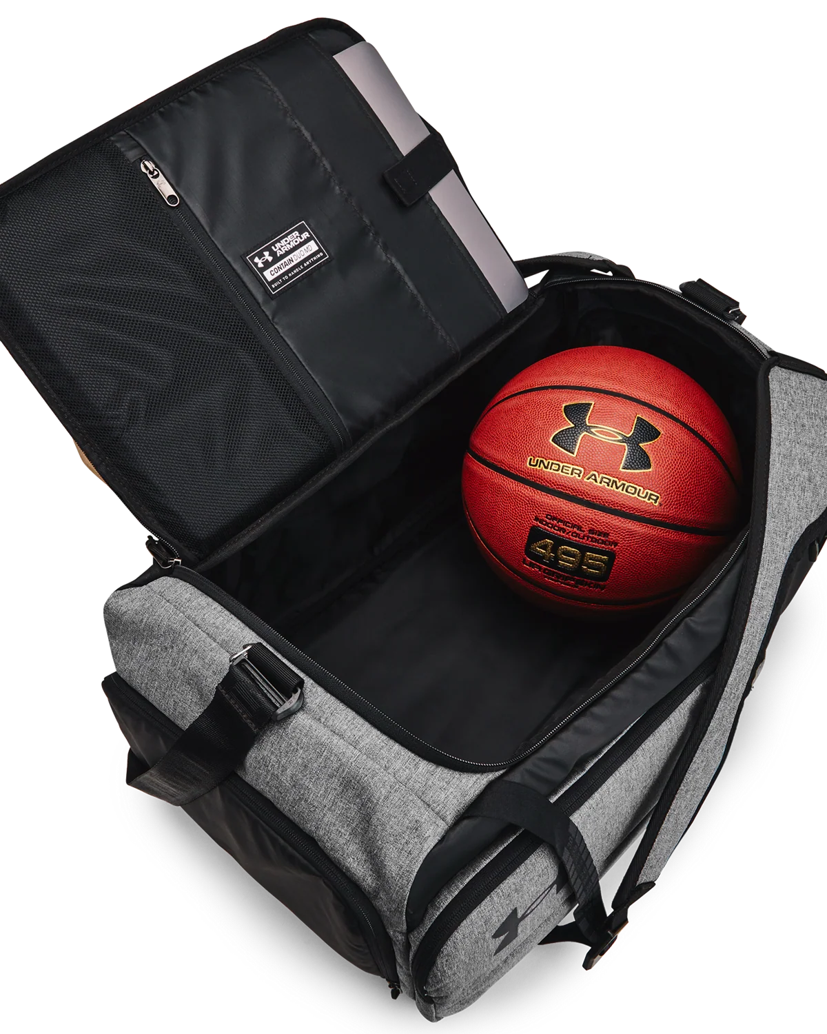 Unisex UA Contain Duo Medium Backpack Duffle - Image 8