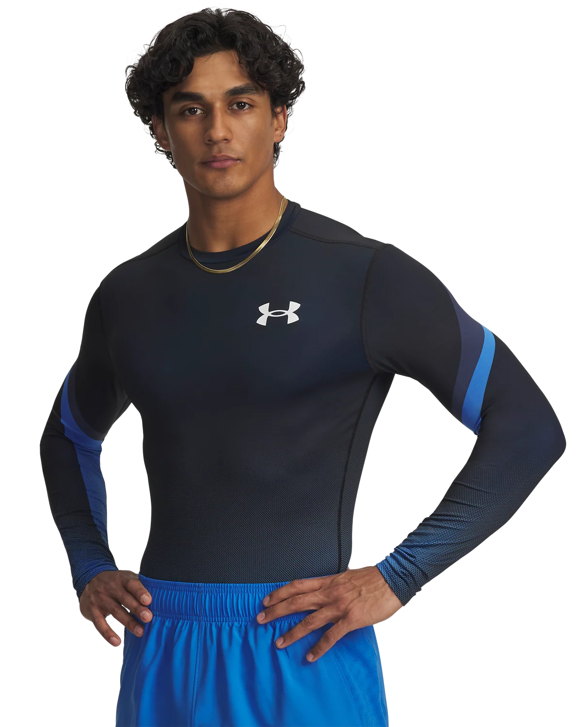Men's UA Heatgear Sub Crew LS