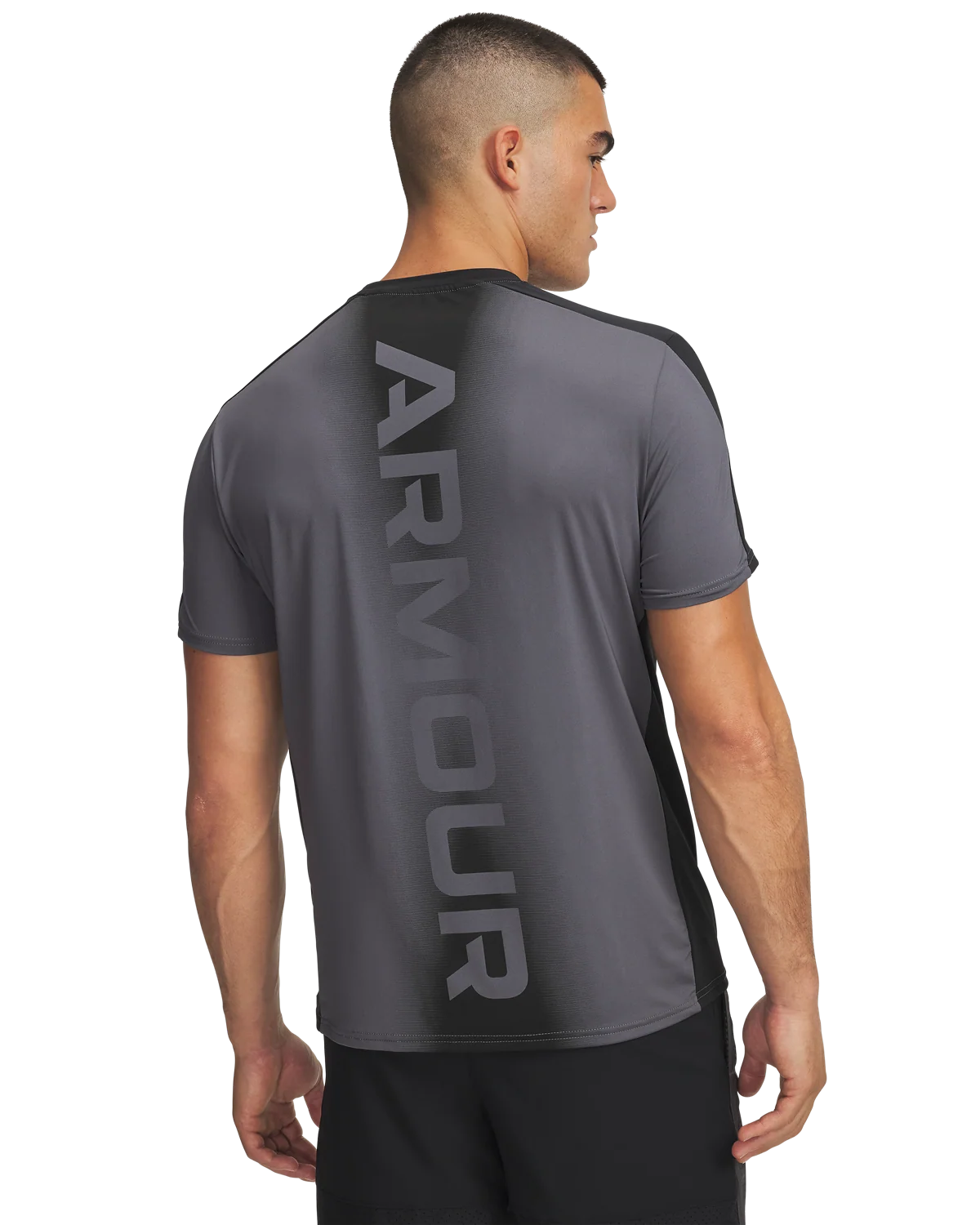 Men's UA HG Wordmark SS - Image 2