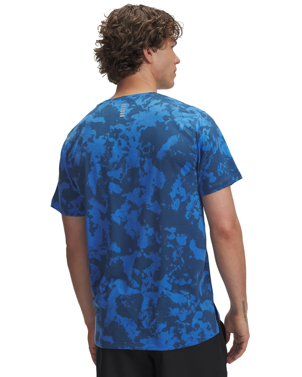 Men's UA Launch Printed SS - Image 2