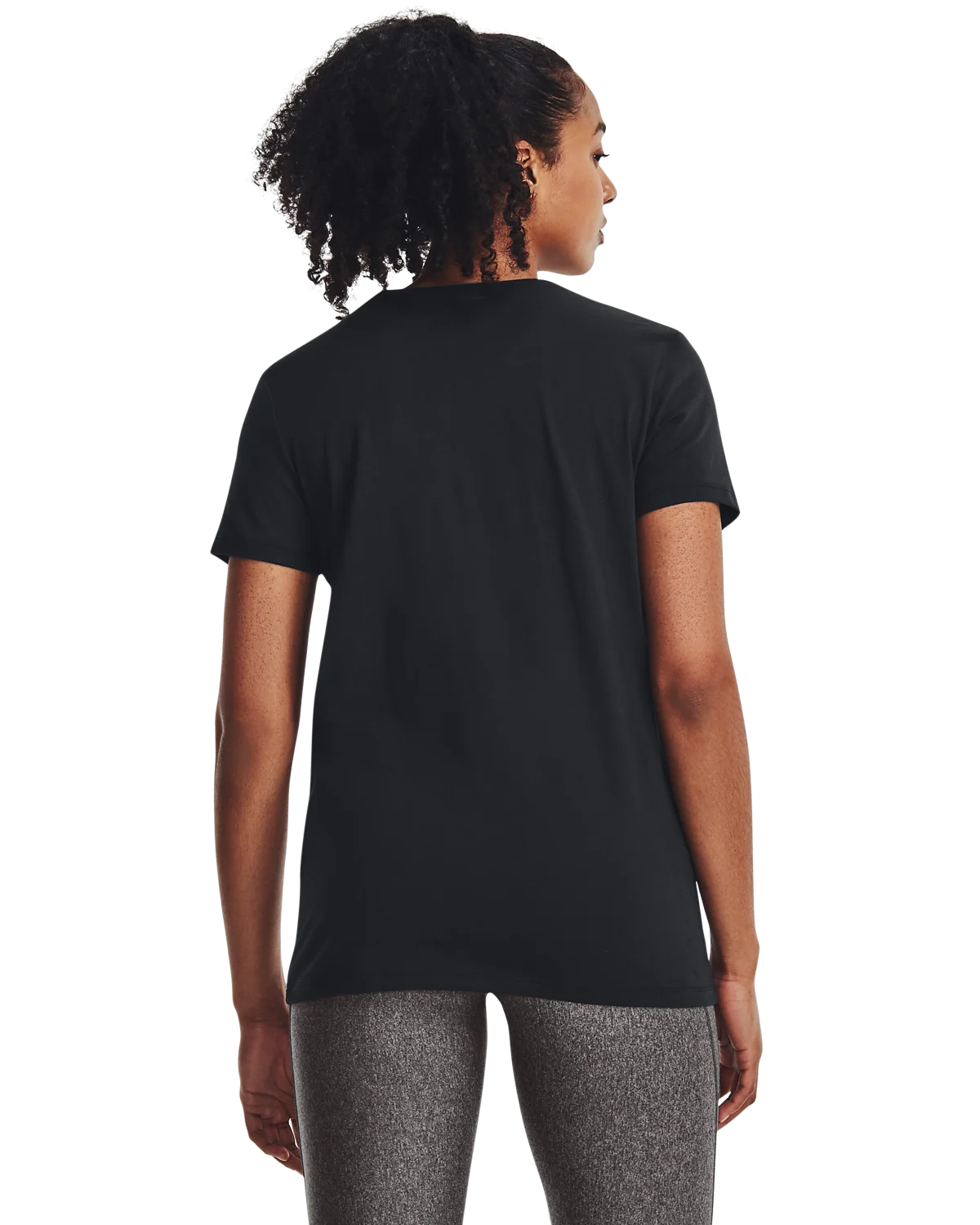 Women's UA Layered Logo Shortsleeve - Image 2