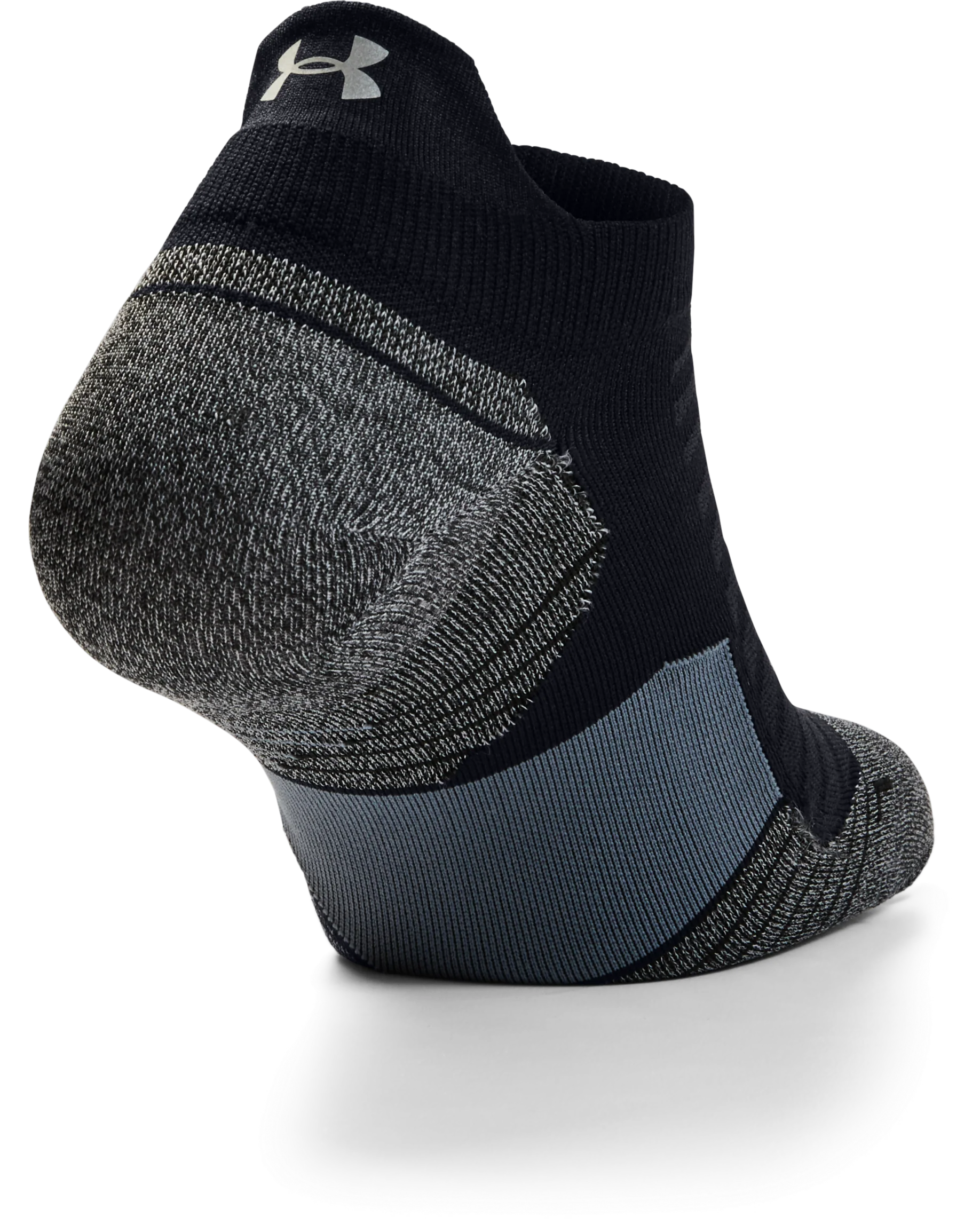 UA Run No Show Tab – 2-Pack Socks - Image 2