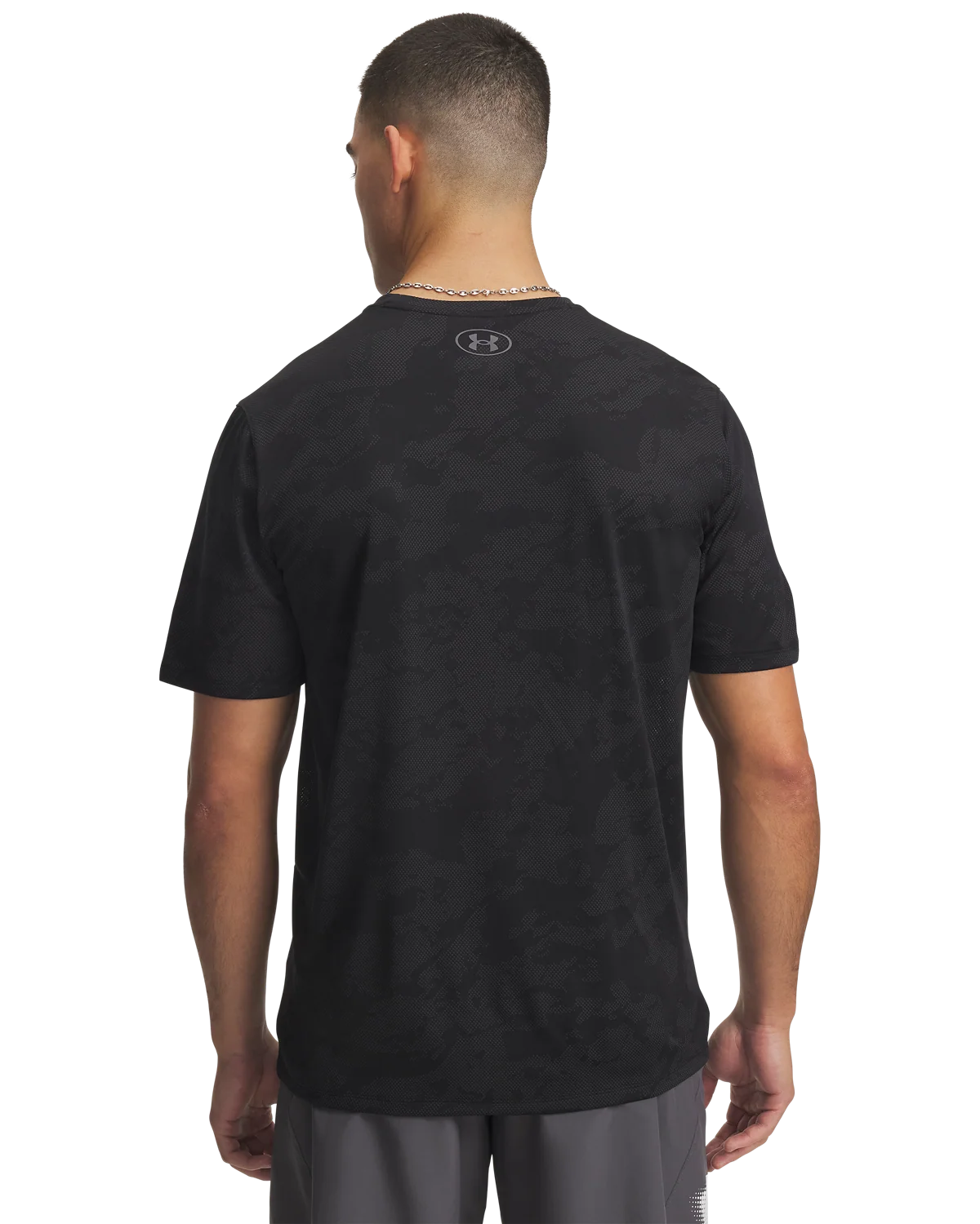 Men's UA Tech Vent Jacquard Short Sleeve - Image 2