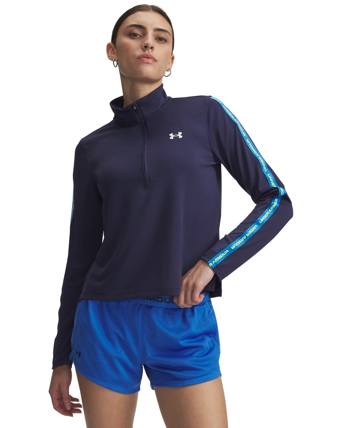 Women's UA Tech WM Tape Half Zip