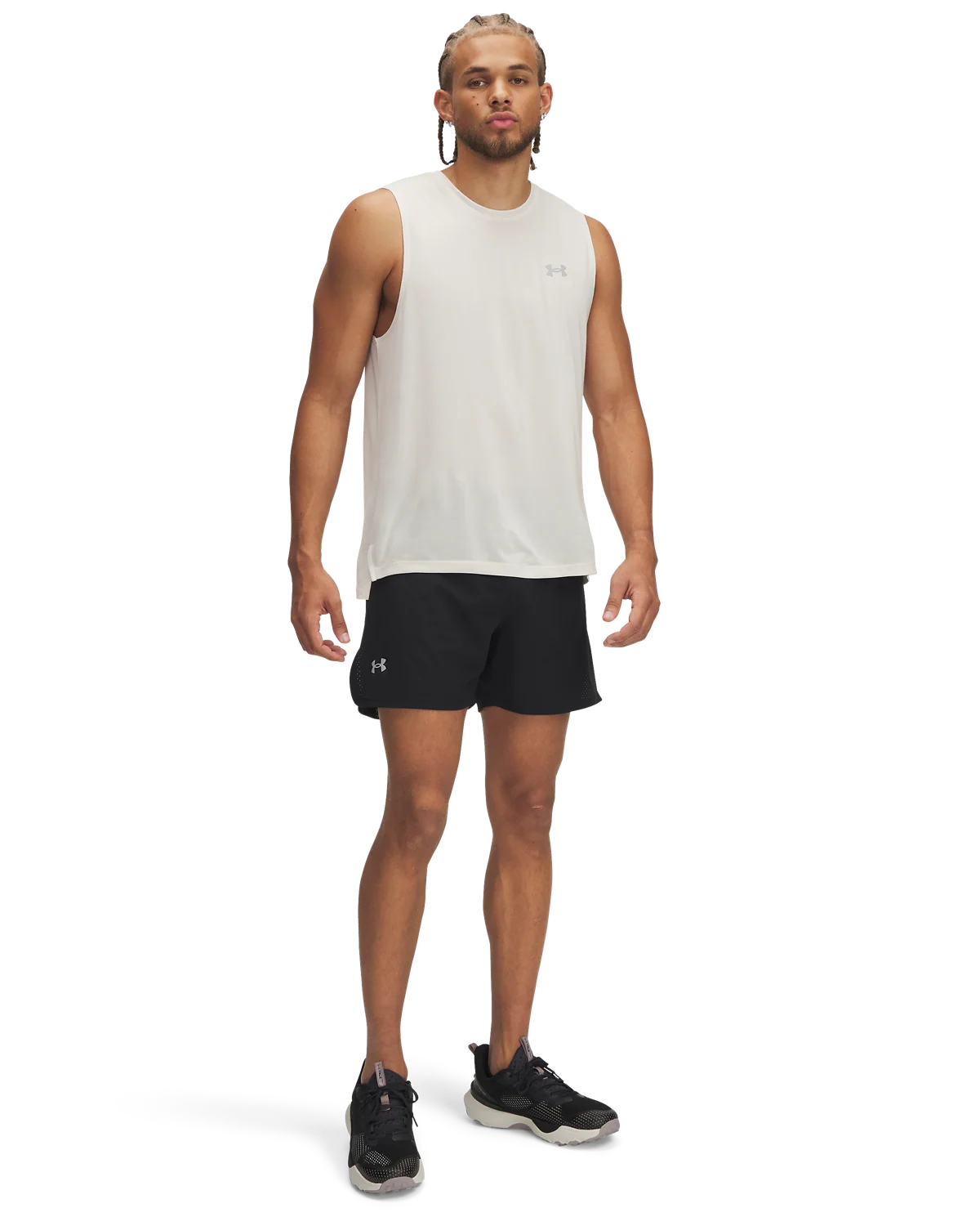 Men's UA Trail Run Launch Shorts - Image 3