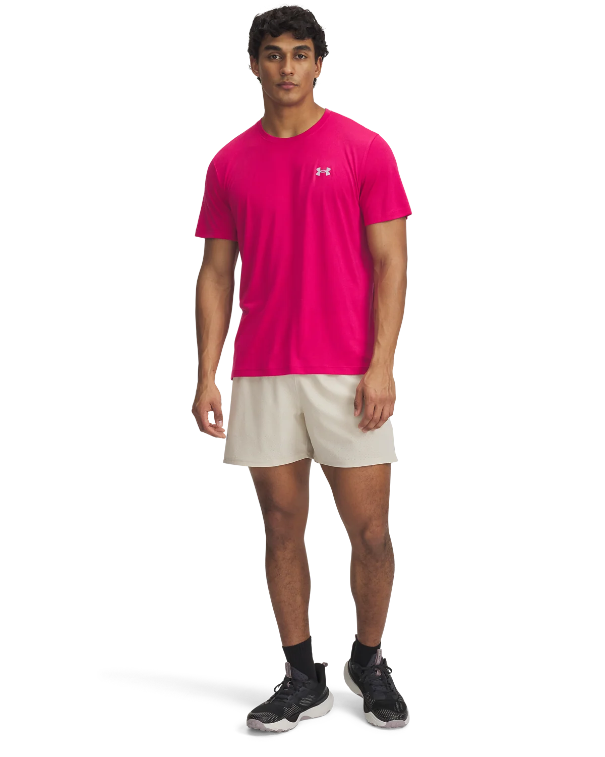 Men's UA Trail Run Launch Shorts - Image 3