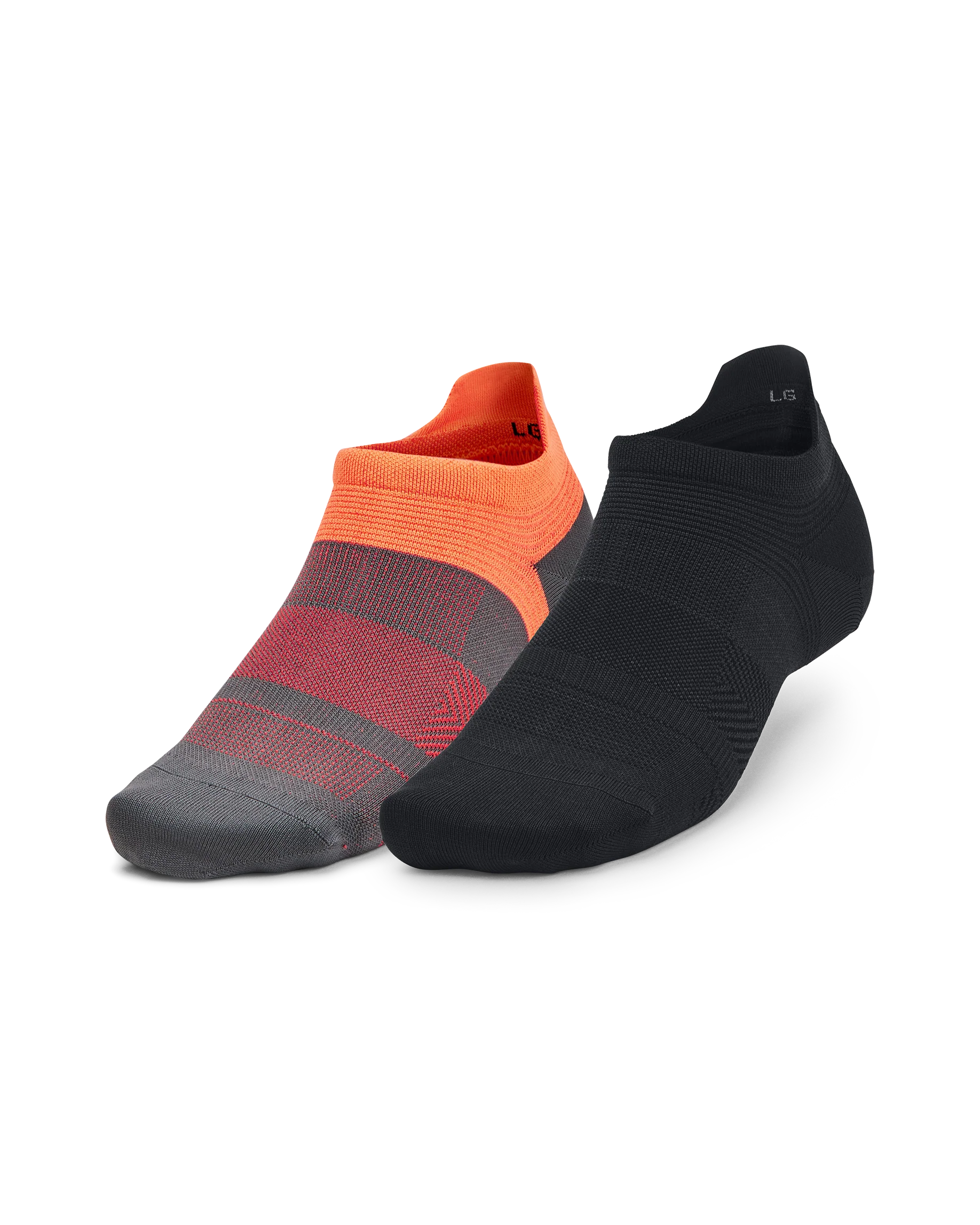 Unisex UA ArmourDry™ Run Lite 2-Pack No Show Tab Socks - Image 5